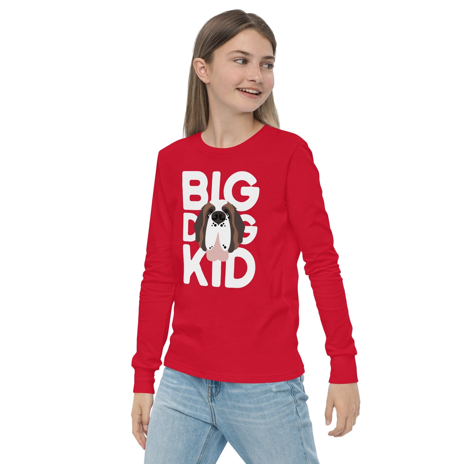 Big Dog Kid Youth Long Sleeve Tee - Lucy + Norman