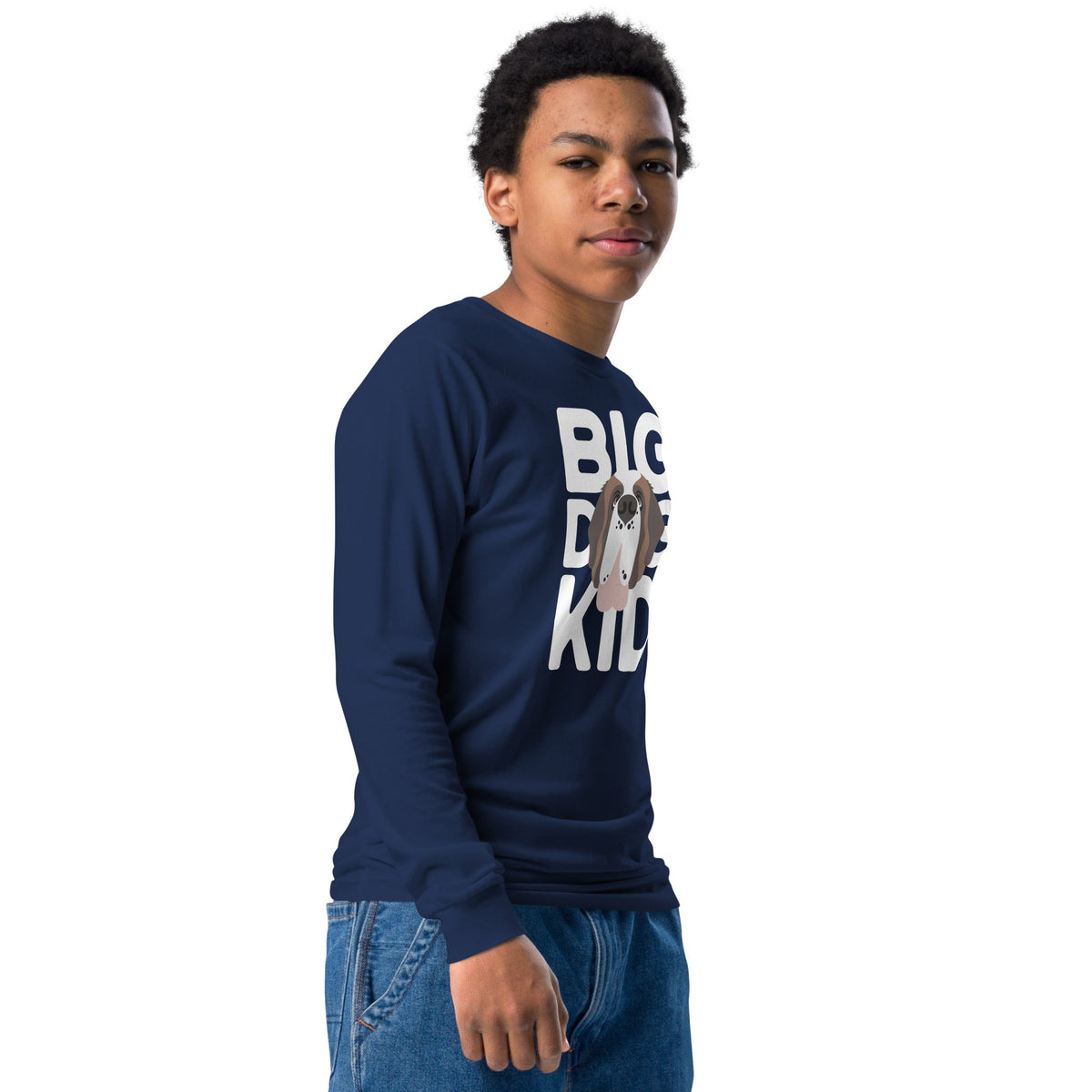 Big Dog Kid Youth Long Sleeve Tee - Lucy + Norman