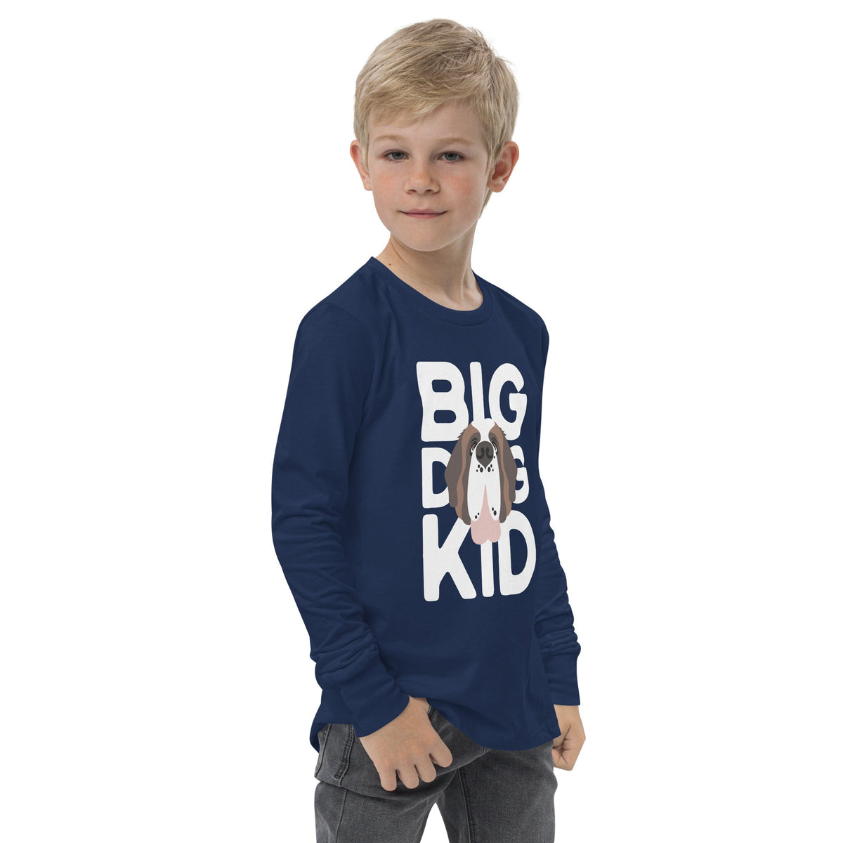 Big Dog Kid Youth Long Sleeve Tee - Lucy + Norman