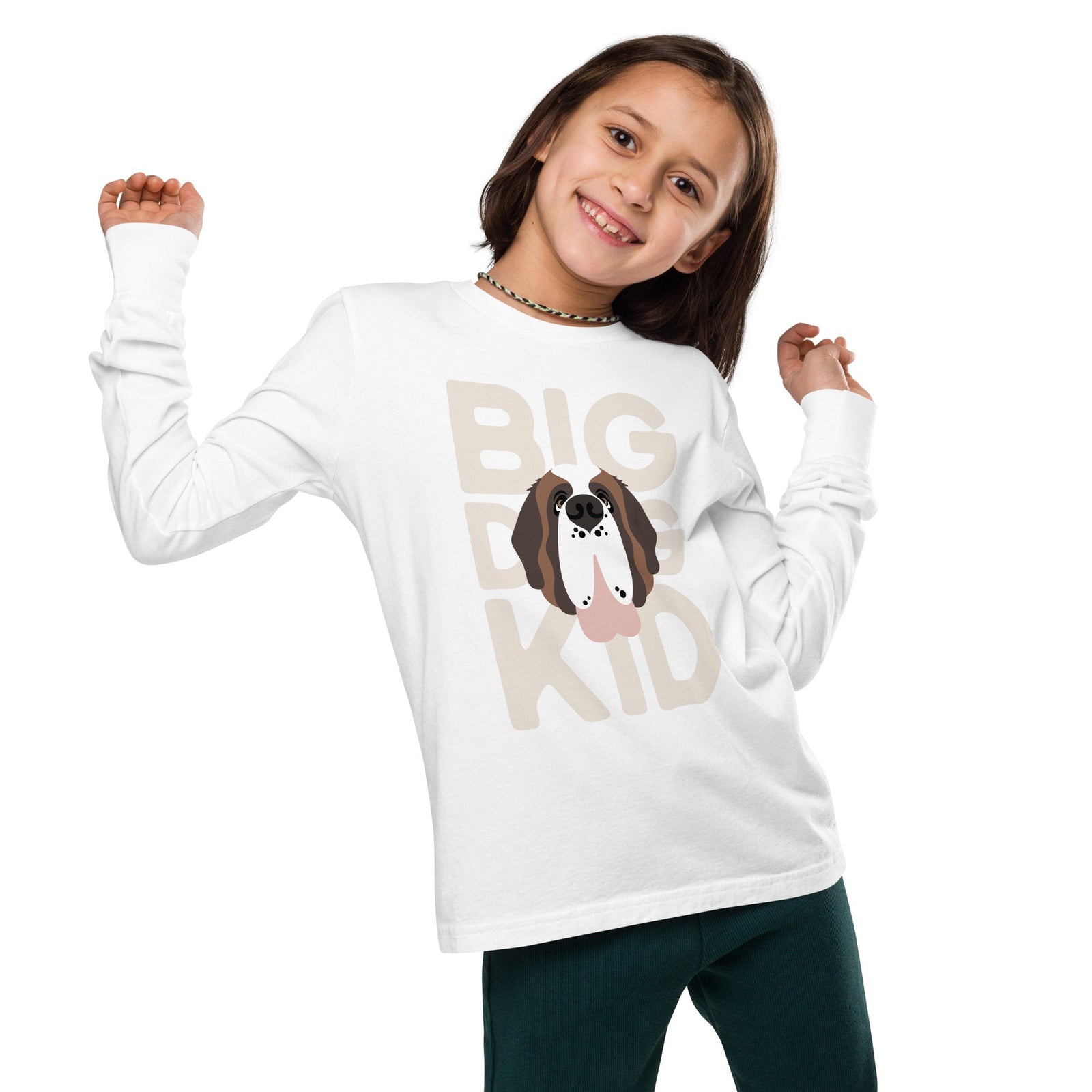 Big Dog Kid Youth Long Sleeve Tee - Lucy + Norman