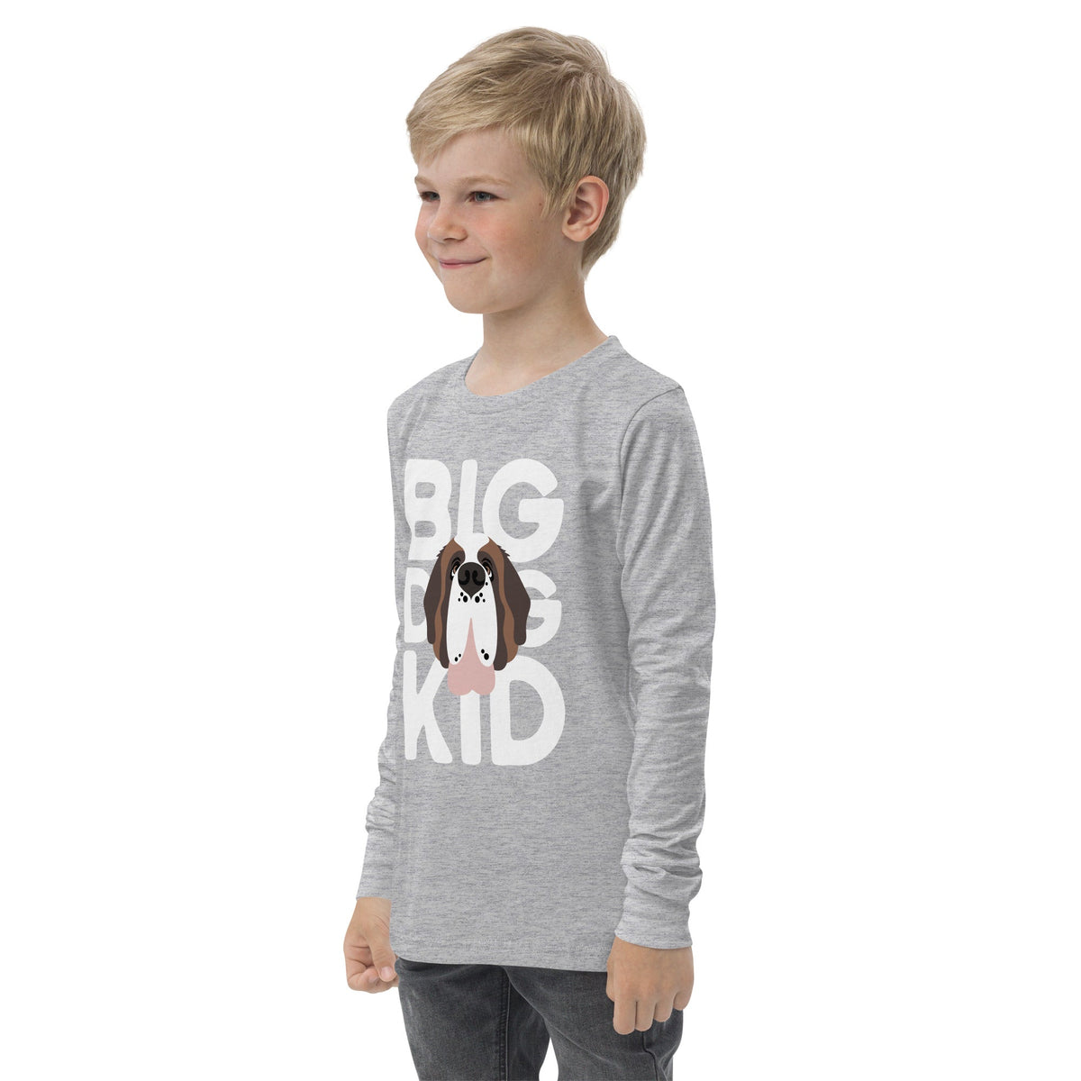 Big Dog Kid Youth Long Sleeve Tee - Lucy + Norman
