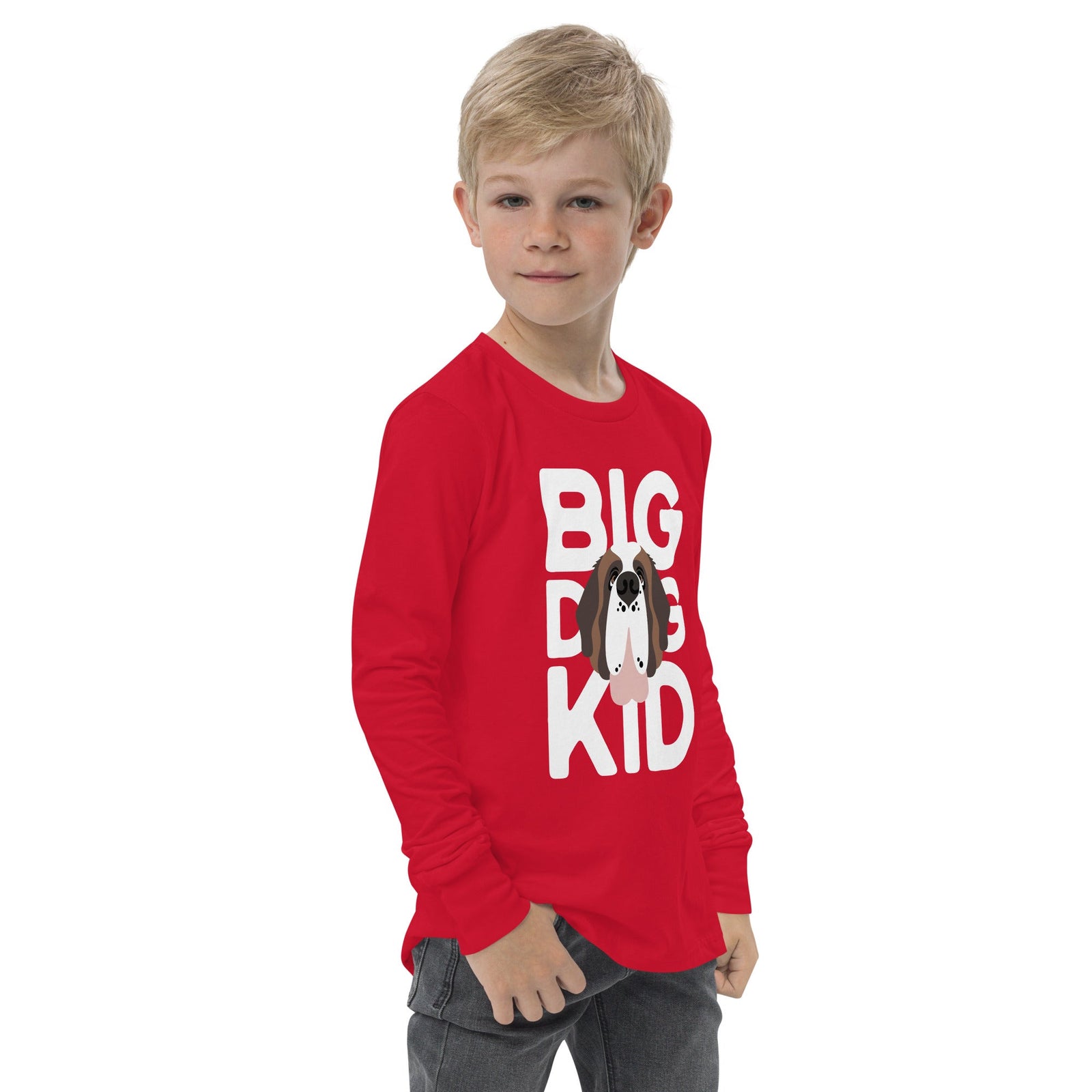 Big Dog Kid Youth Long Sleeve Tee - Lucy + Norman