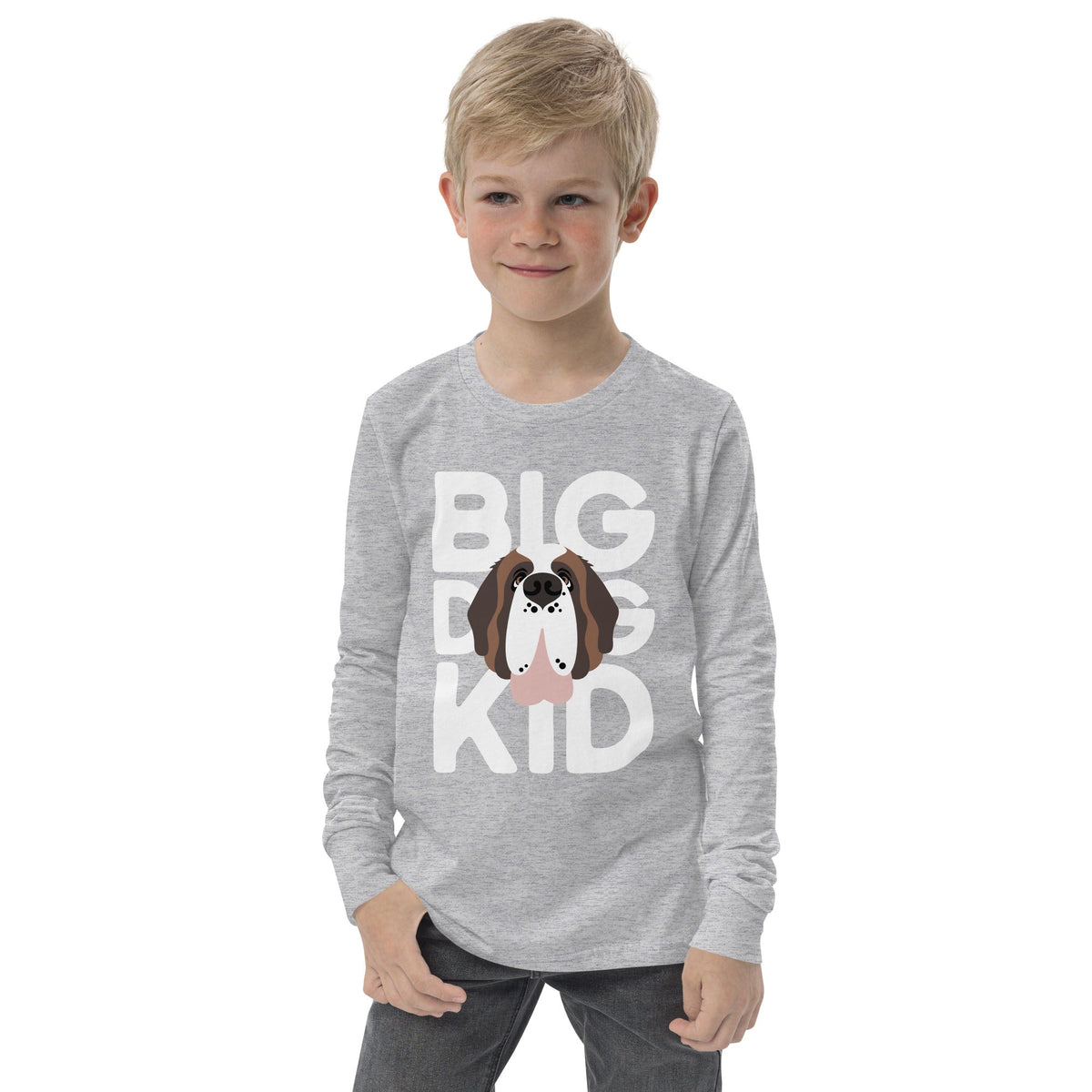 Big Dog Kid Youth Long Sleeve Tee - Lucy + Norman