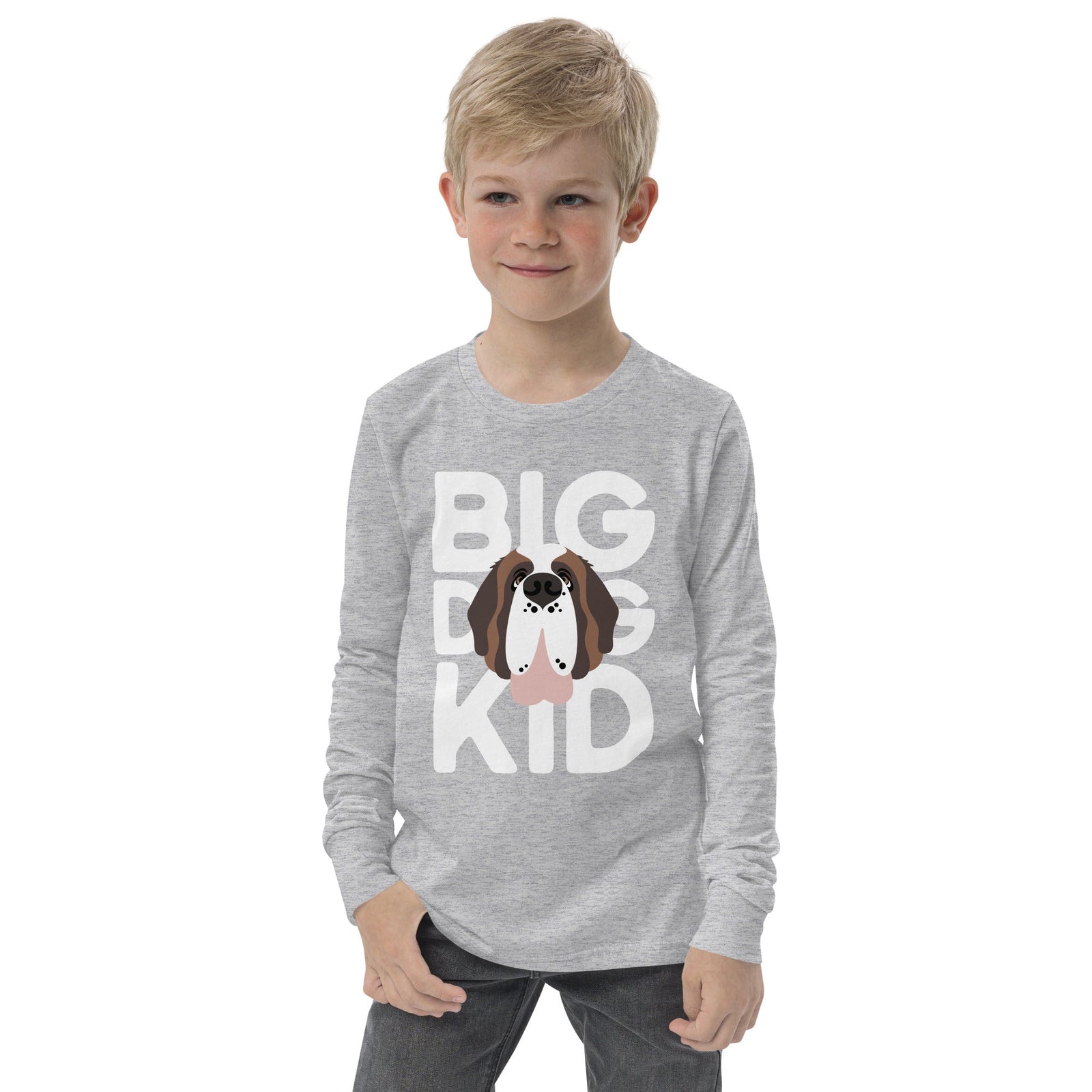 Big Dog Kid Youth Long Sleeve Tee - Lucy + Norman