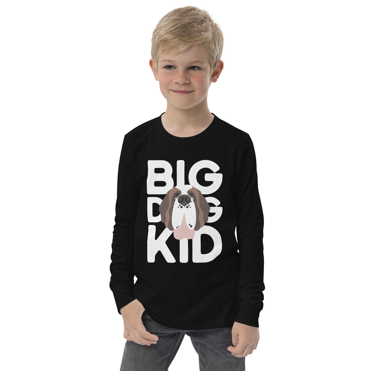 Big Dog Kid Youth Long Sleeve Tee - Lucy + Norman
