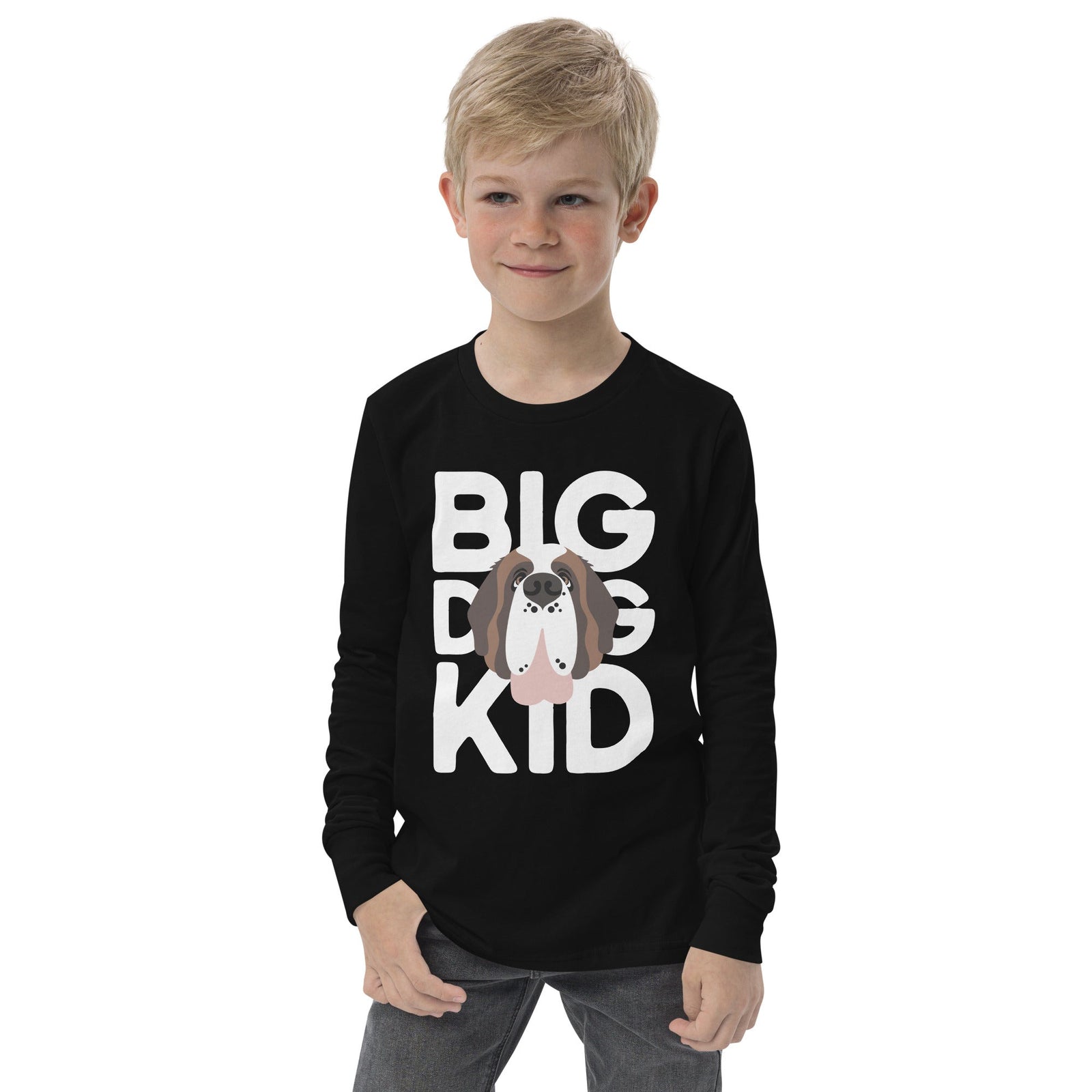 Big Dog Kid Youth Long Sleeve Tee - Lucy + Norman