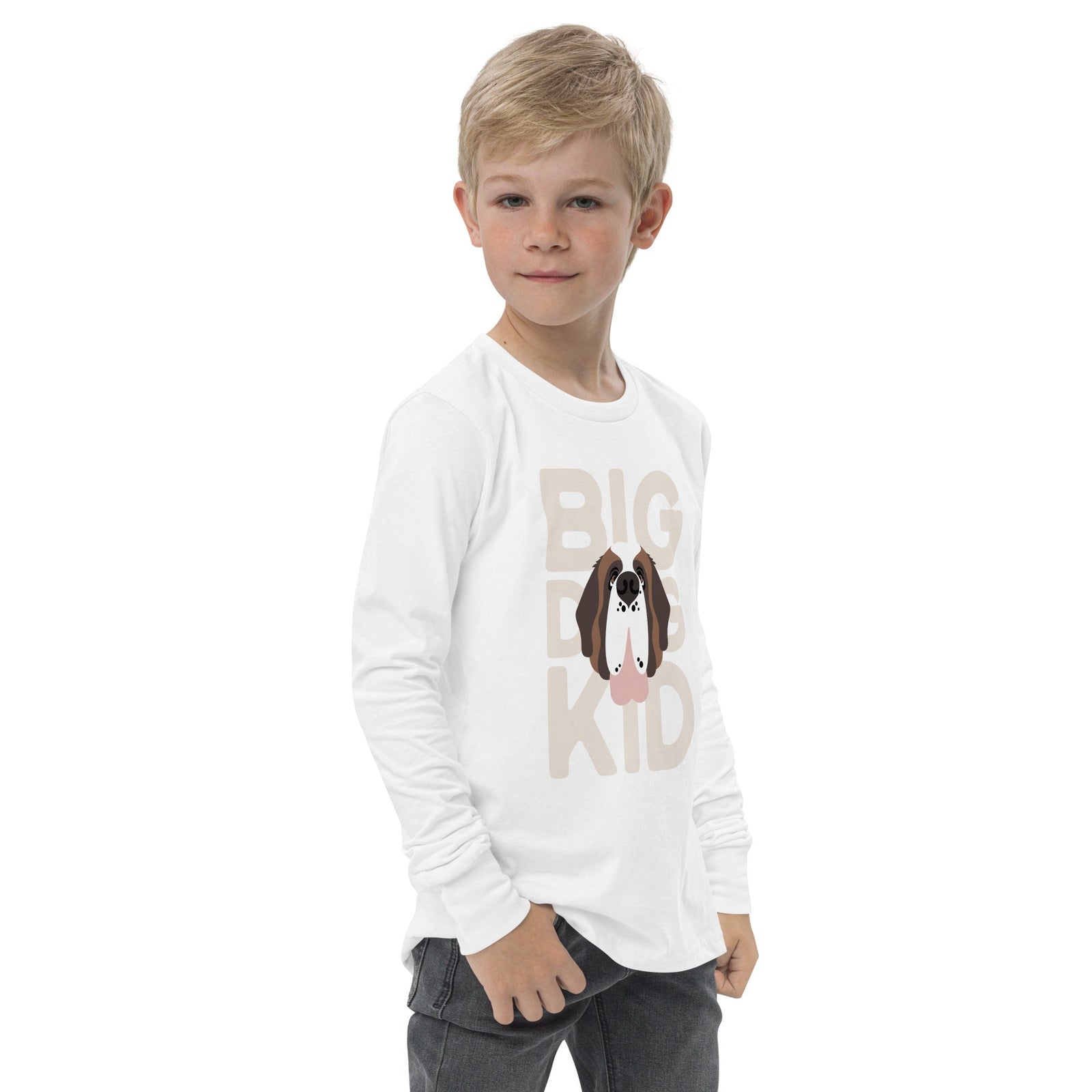 Big Dog Kid Youth Long Sleeve Tee - Lucy + Norman