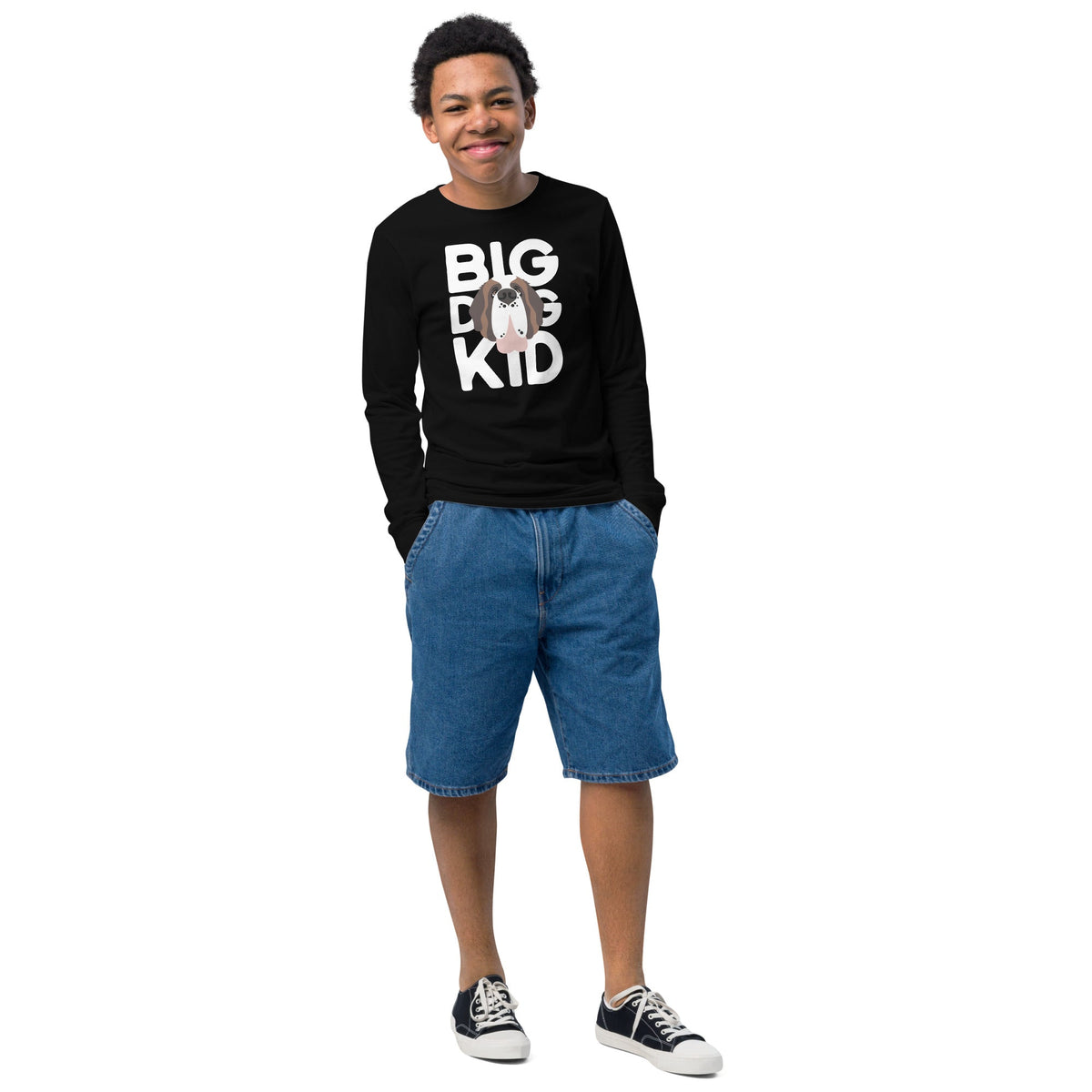 Big Dog Kid Youth Long Sleeve Tee - Lucy + Norman