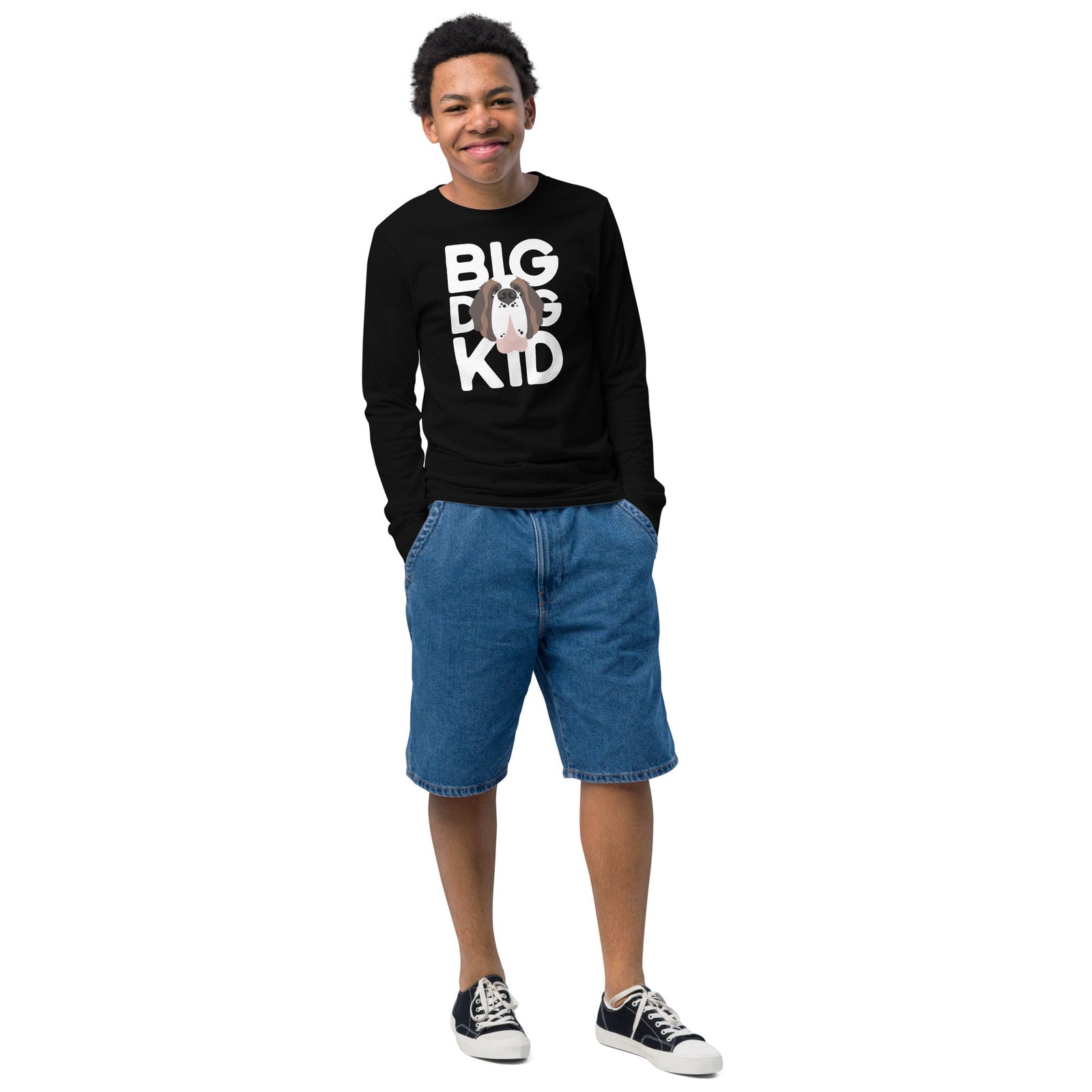 Big Dog Kid Youth Long Sleeve Tee - Lucy + Norman