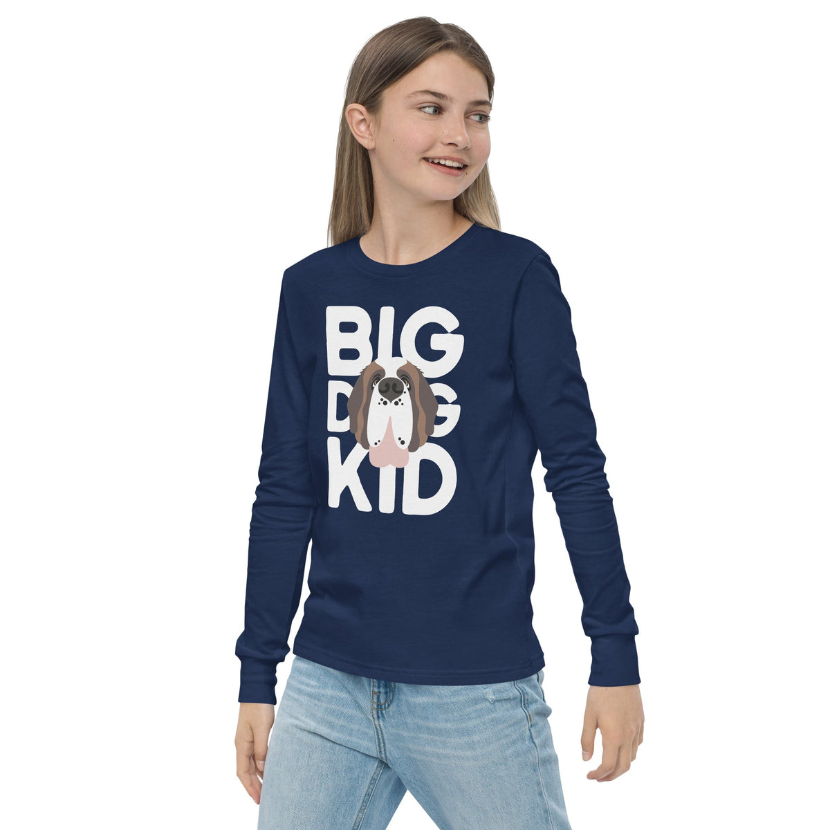 Big Dog Kid Youth Long Sleeve Tee - Lucy + Norman