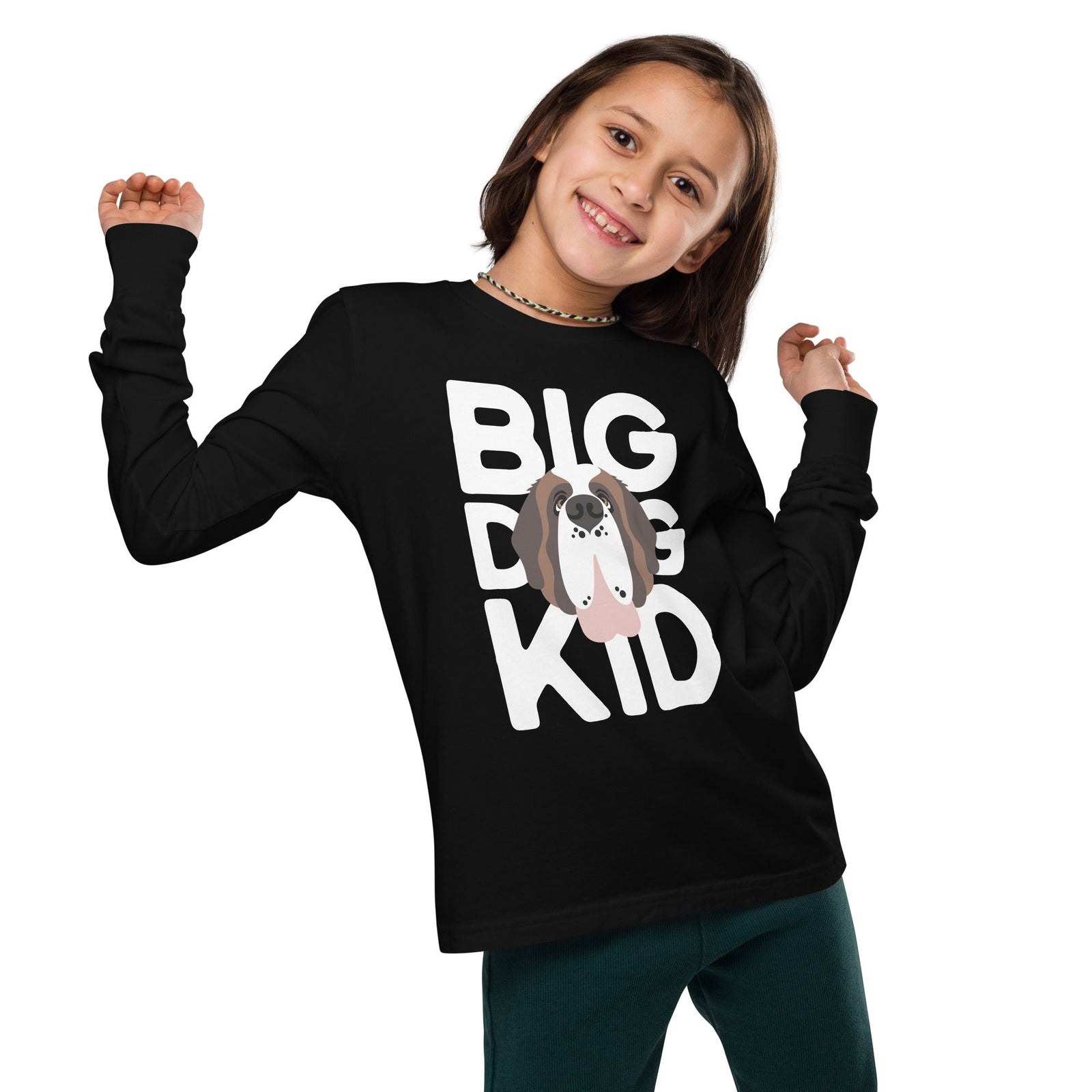 Big Dog Kid Youth Long Sleeve Tee - Lucy + Norman
