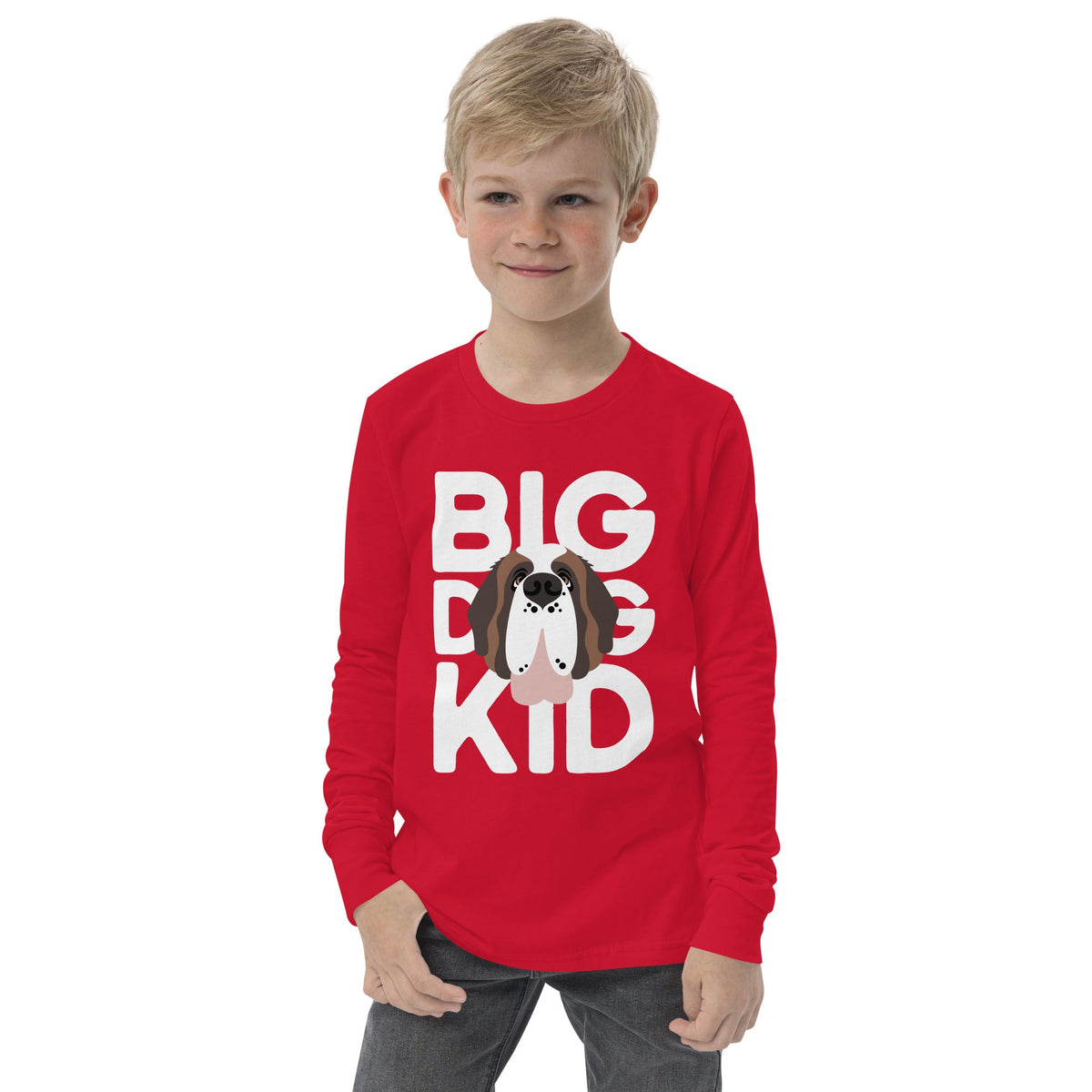 Big Dog Kid Youth Long Sleeve Tee - Lucy + Norman