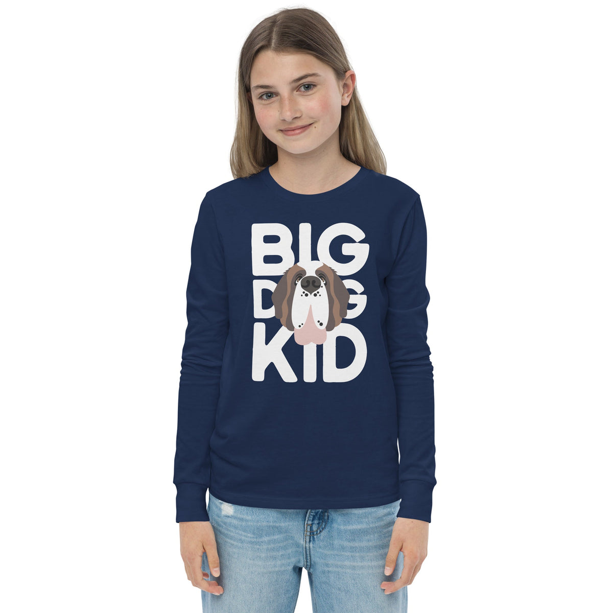 Big Dog Kid Youth Long Sleeve Tee - Lucy + Norman