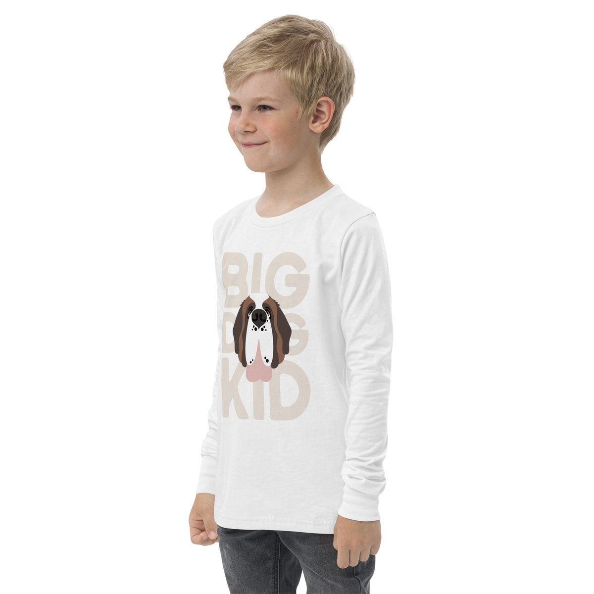 Big Dog Kid Youth Long Sleeve Tee - Lucy + Norman