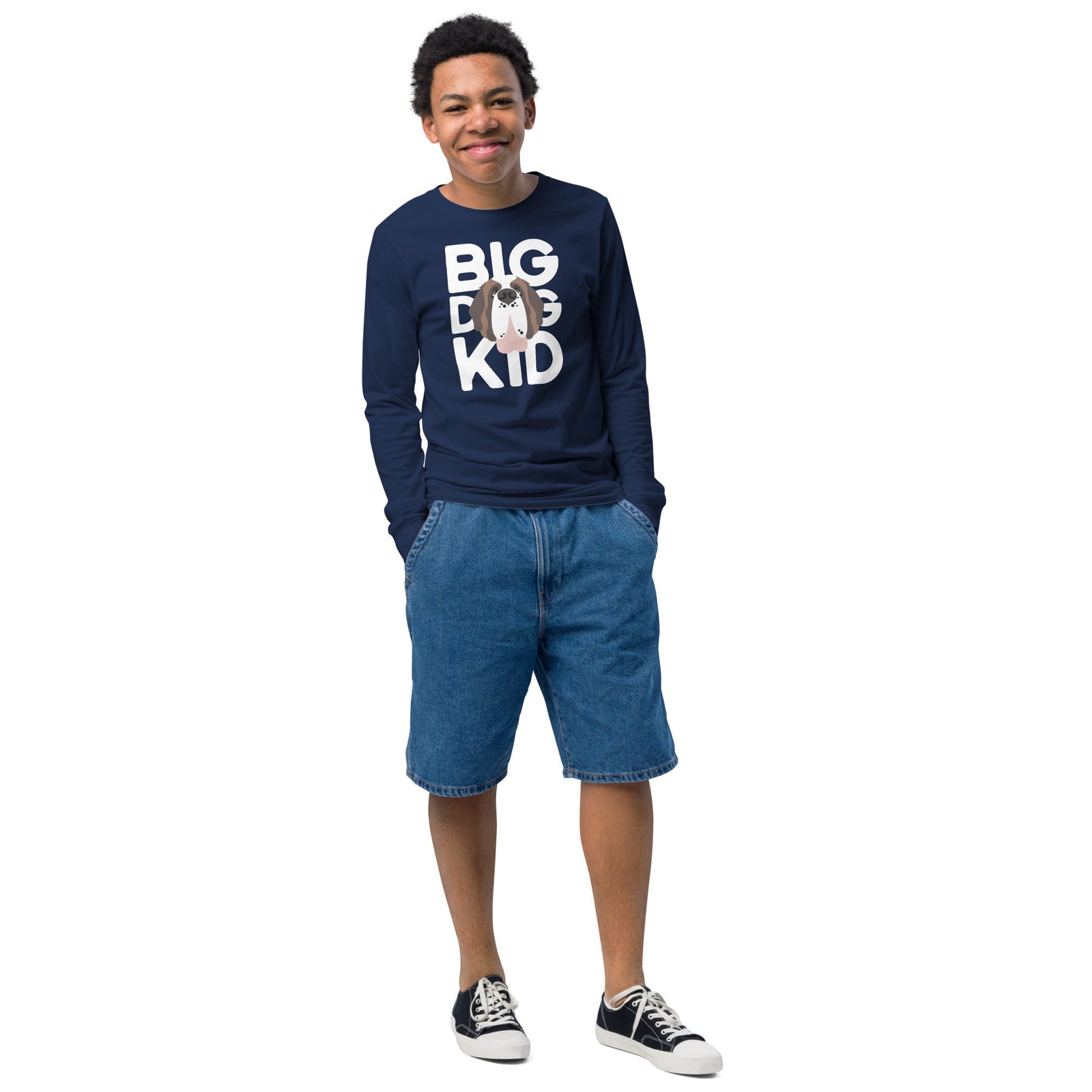 Big Dog Kid Youth Long Sleeve Tee - Lucy + Norman