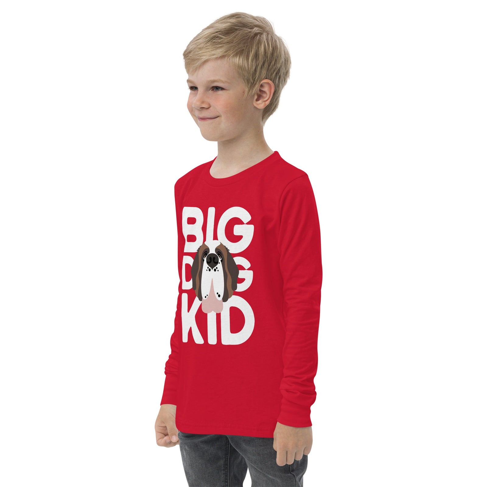 Big Dog Kid Youth Long Sleeve Tee - Lucy + Norman