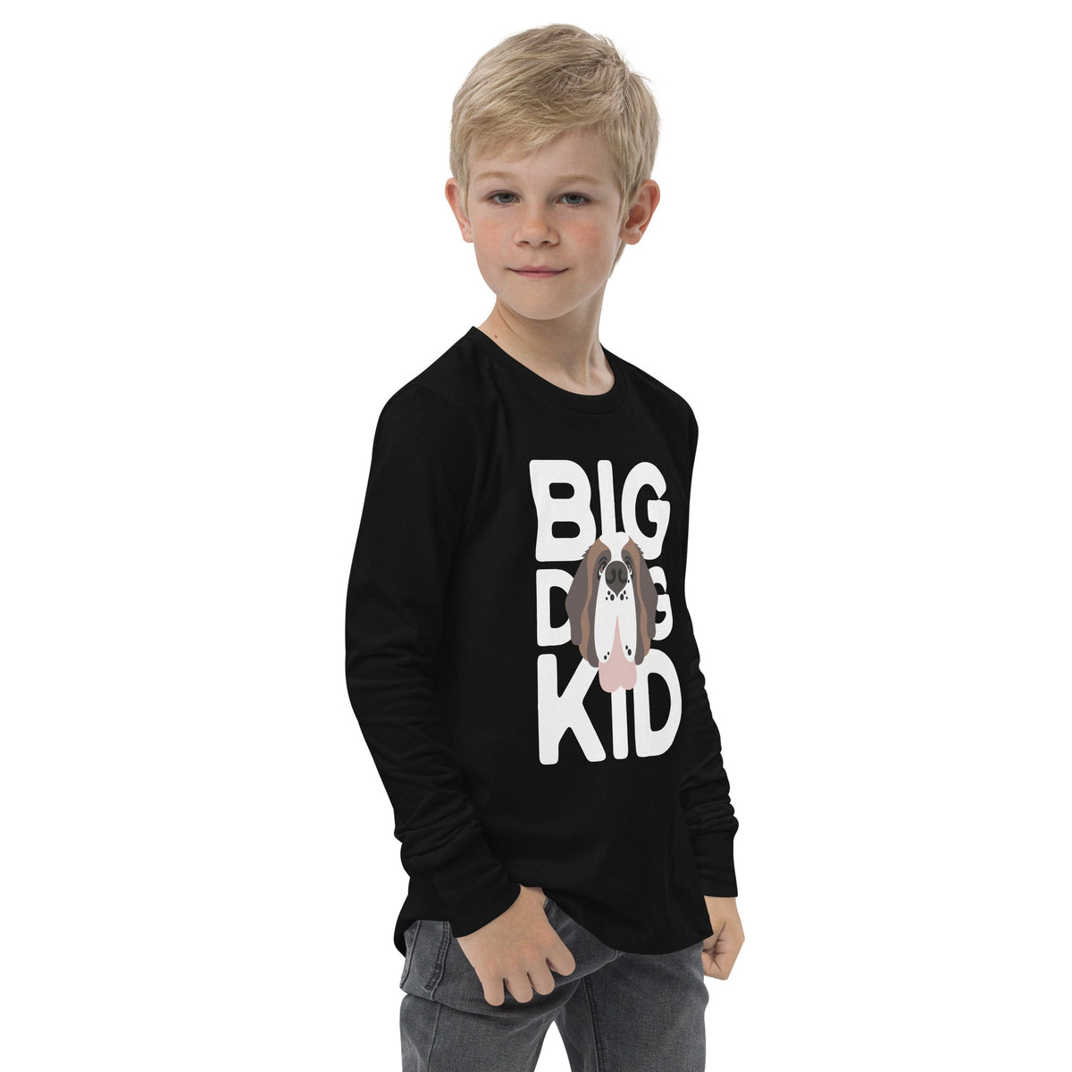 Big Dog Kid Youth Long Sleeve Tee - Lucy + Norman