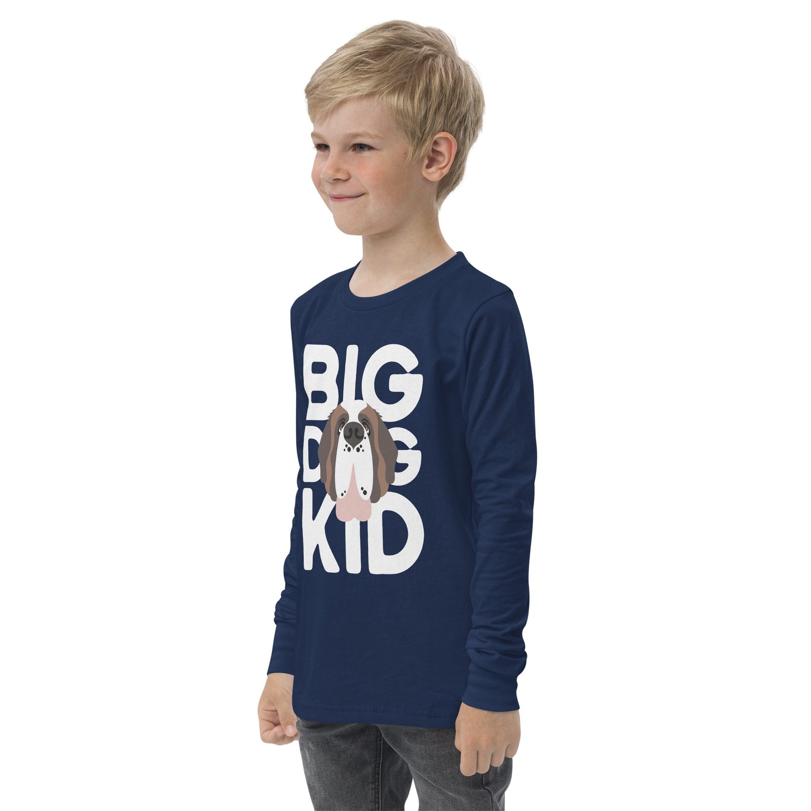 Big Dog Kid Youth Long Sleeve Tee - Lucy + Norman