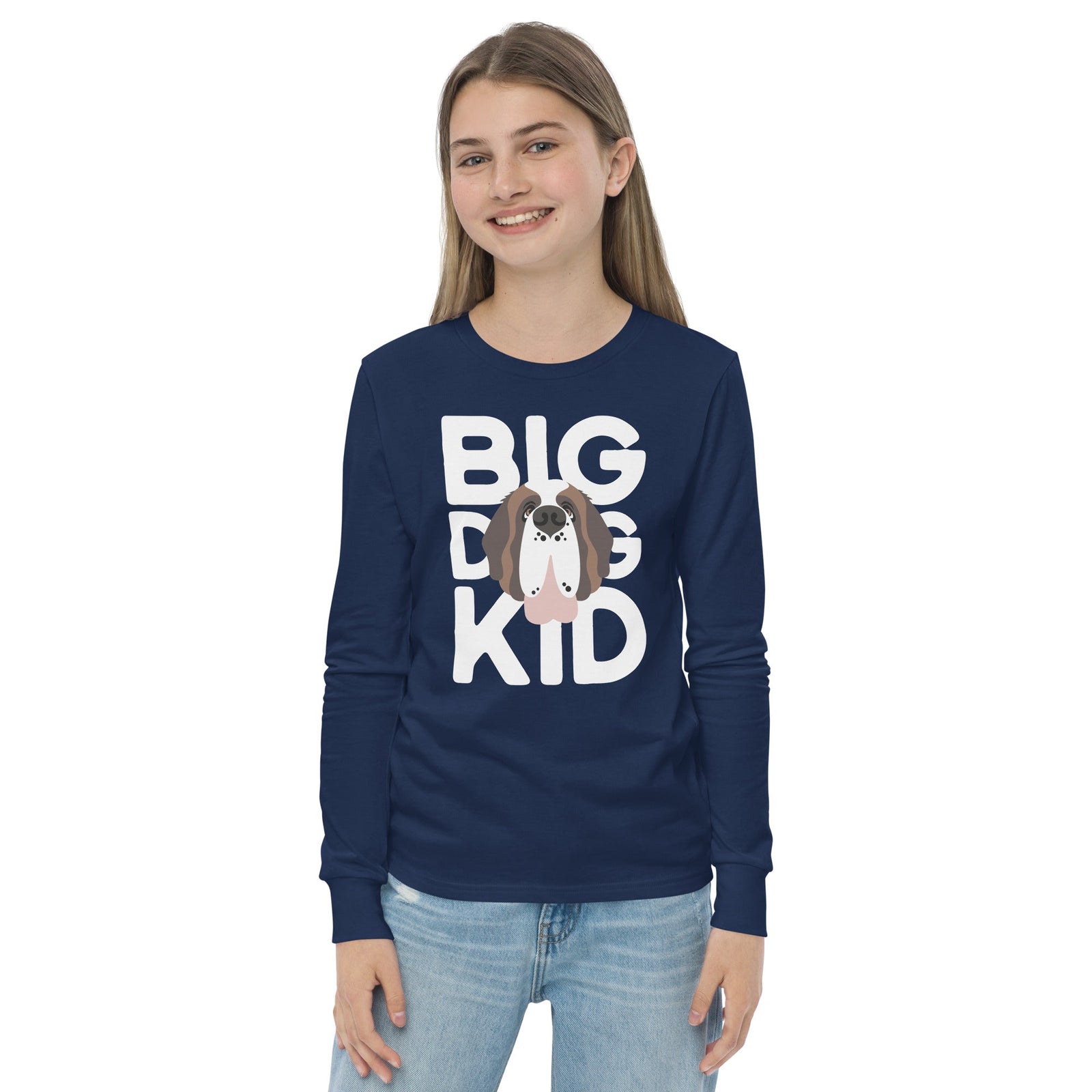 Big Dog Kid Youth Long Sleeve Tee - Lucy + Norman