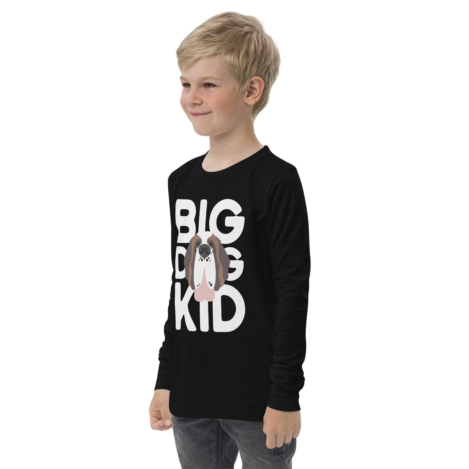 Big Dog Kid Youth Long Sleeve Tee - Lucy + Norman