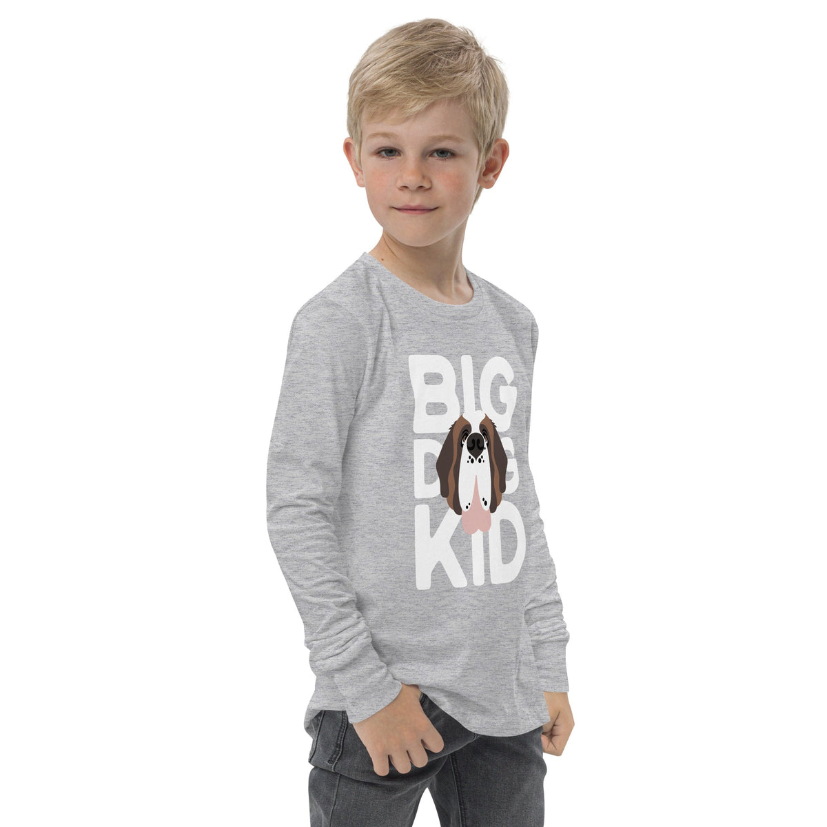 Big Dog Kid Youth Long Sleeve Tee - Lucy + Norman