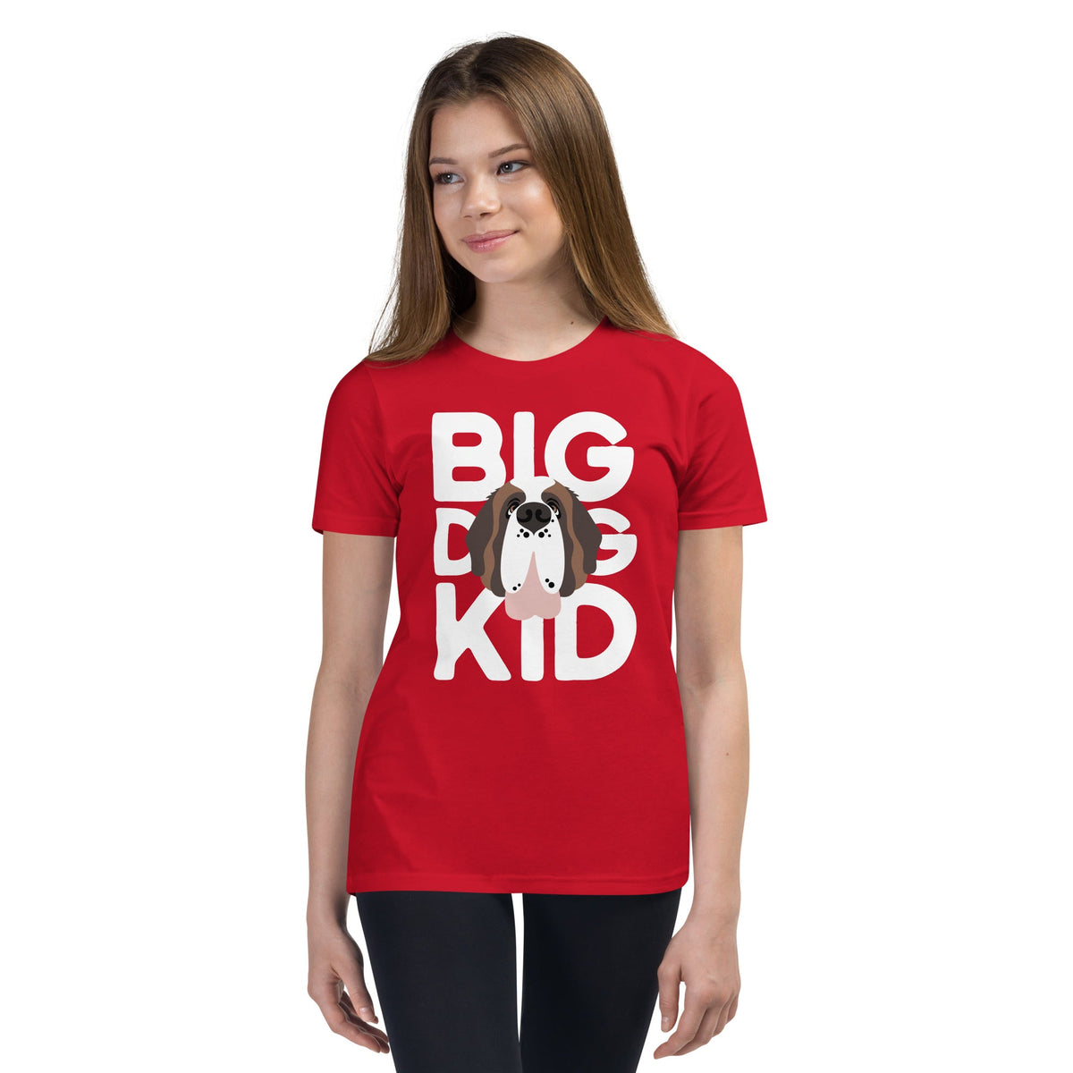 Big Dog Kid Youth Short Sleeve T-Shirt - Lucy + Norman
