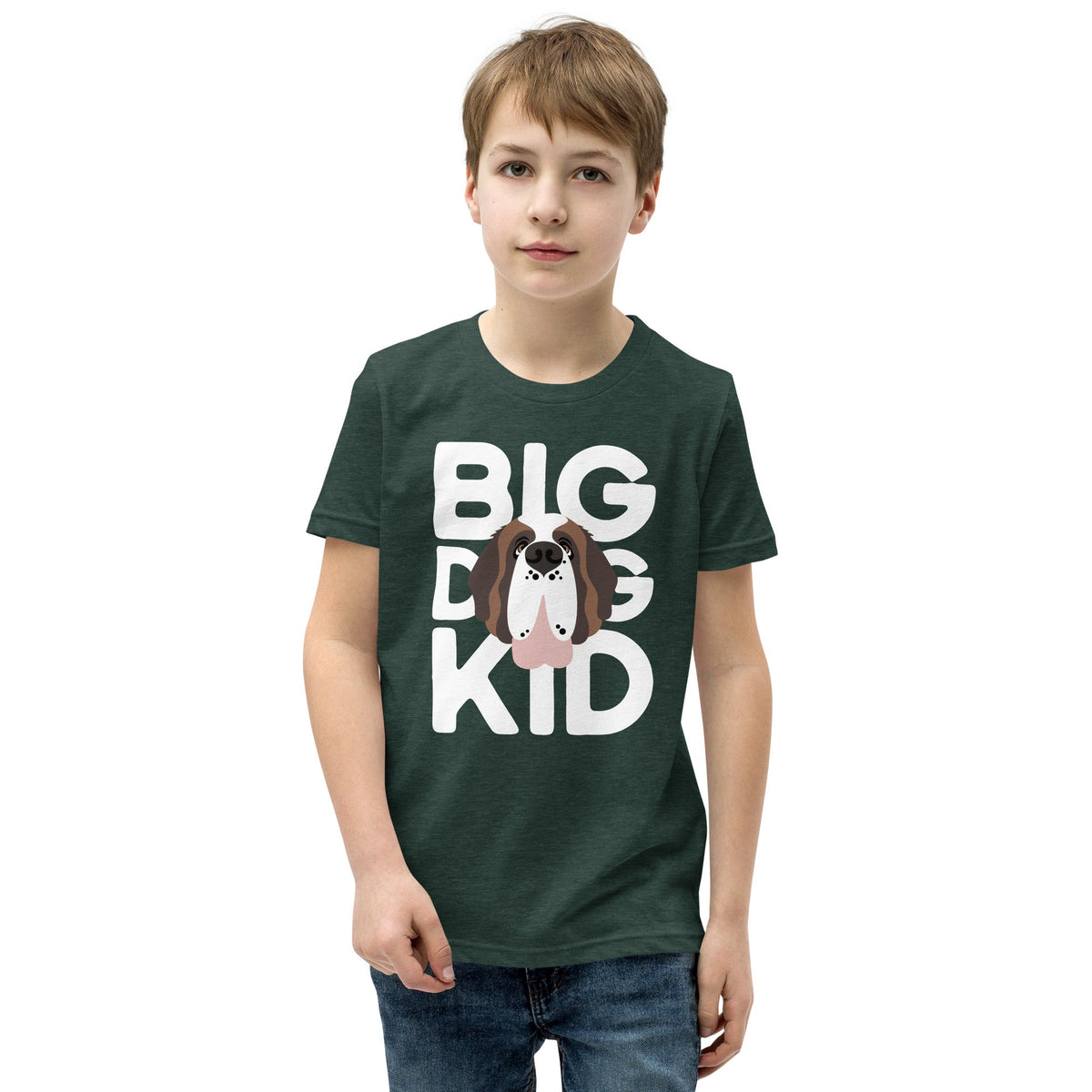 Big Dog Kid Youth Short Sleeve T-Shirt - Lucy + Norman