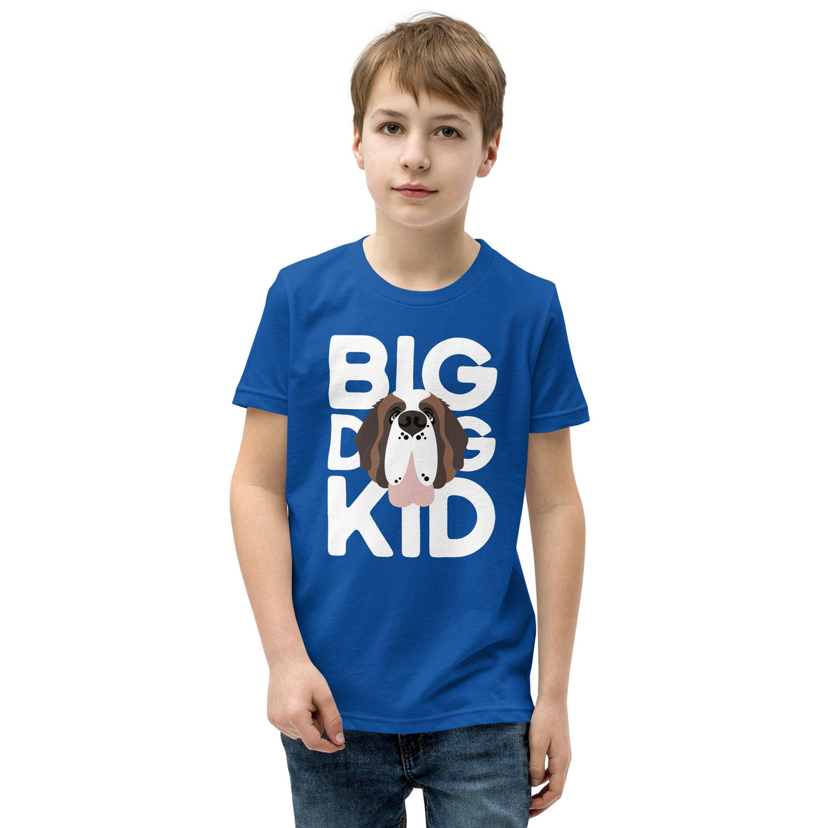 Big Dog Kid Youth Short Sleeve T-Shirt - Lucy + Norman