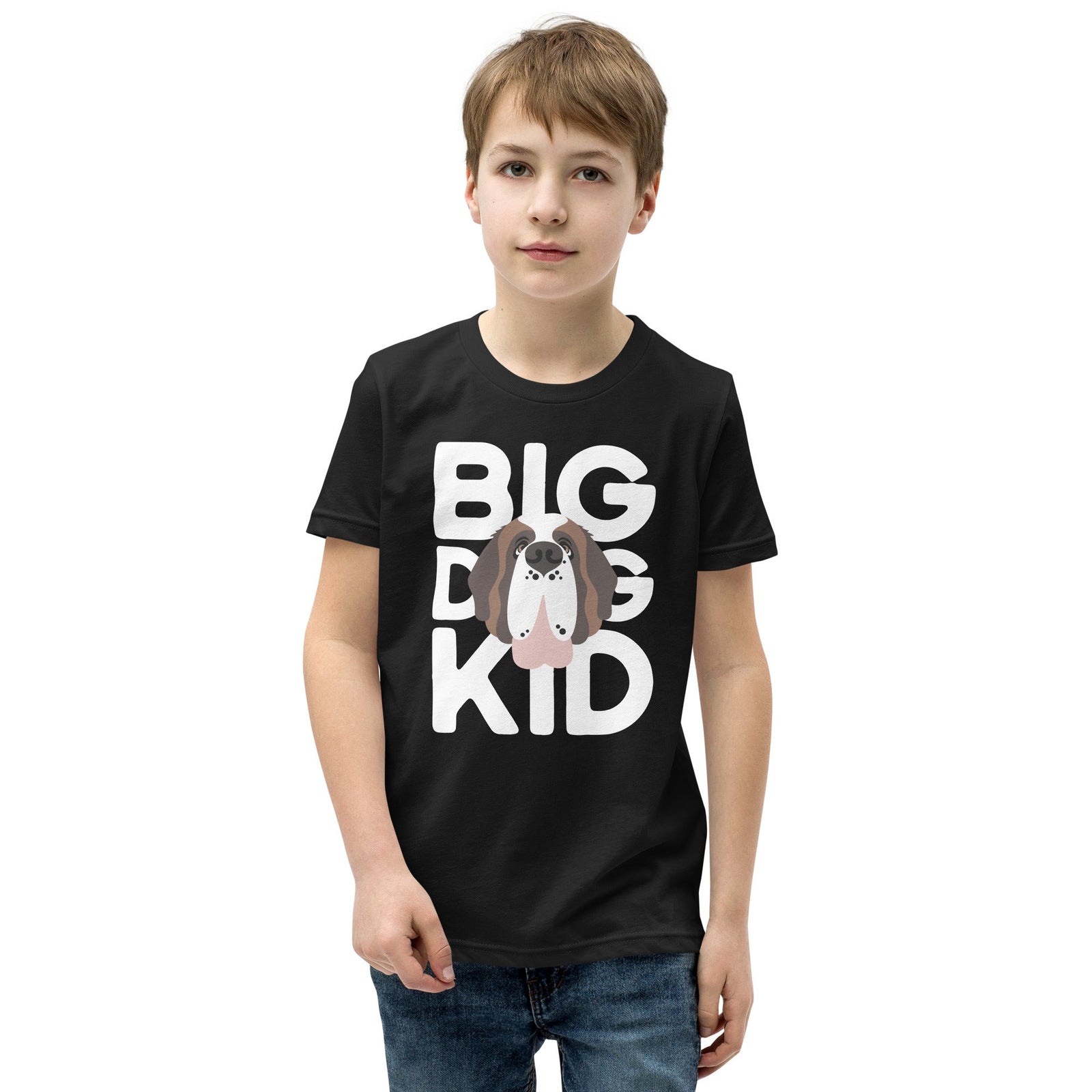 Big Dog Kid Youth Short Sleeve T-Shirt - Lucy + Norman