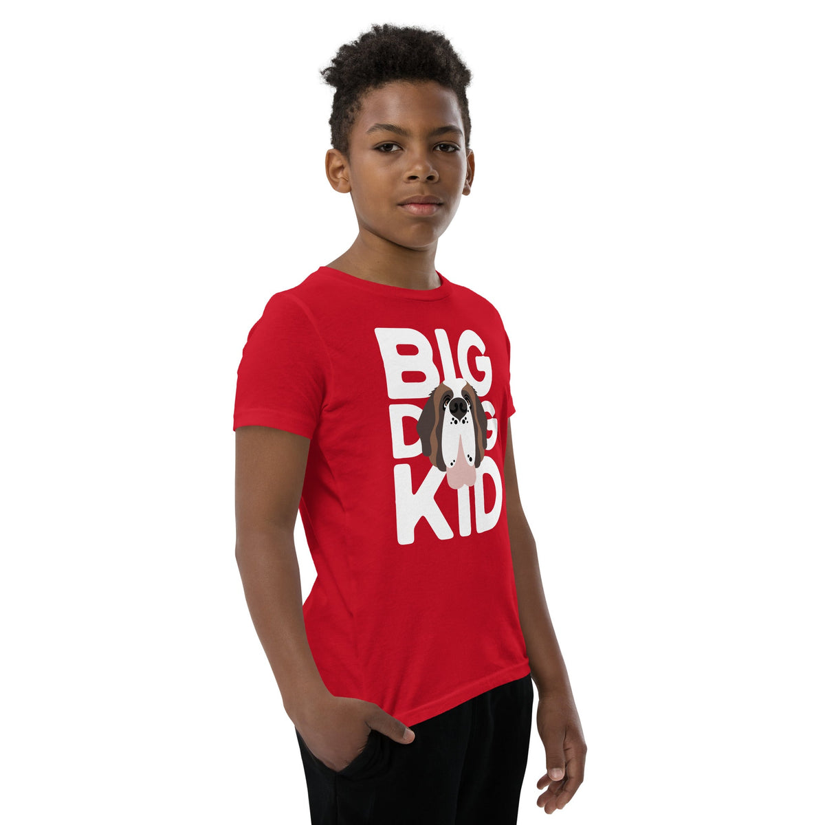 Big Dog Kid Youth Short Sleeve T-Shirt - Lucy + Norman