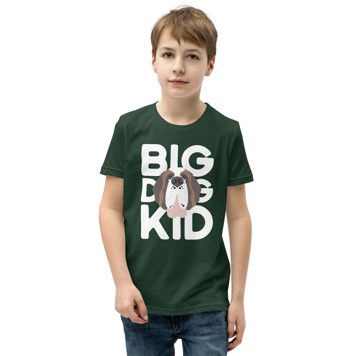 Big Dog Kid Youth Short Sleeve T-Shirt - Lucy + Norman