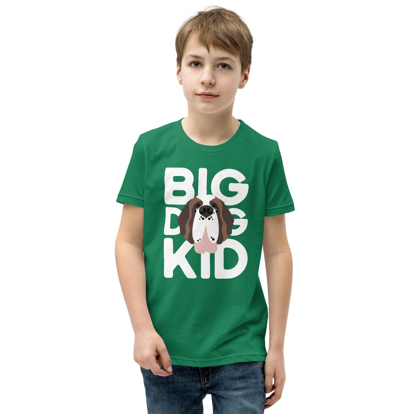 Big Dog Kid Youth Short Sleeve T-Shirt - Lucy + Norman