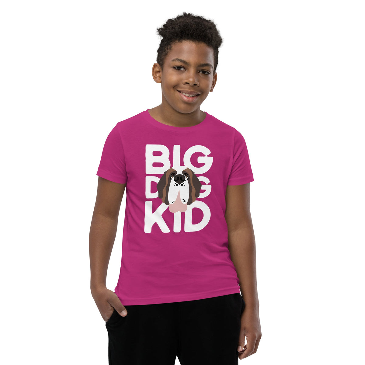 Big Dog Kid Youth Short Sleeve T-Shirt - Lucy + Norman