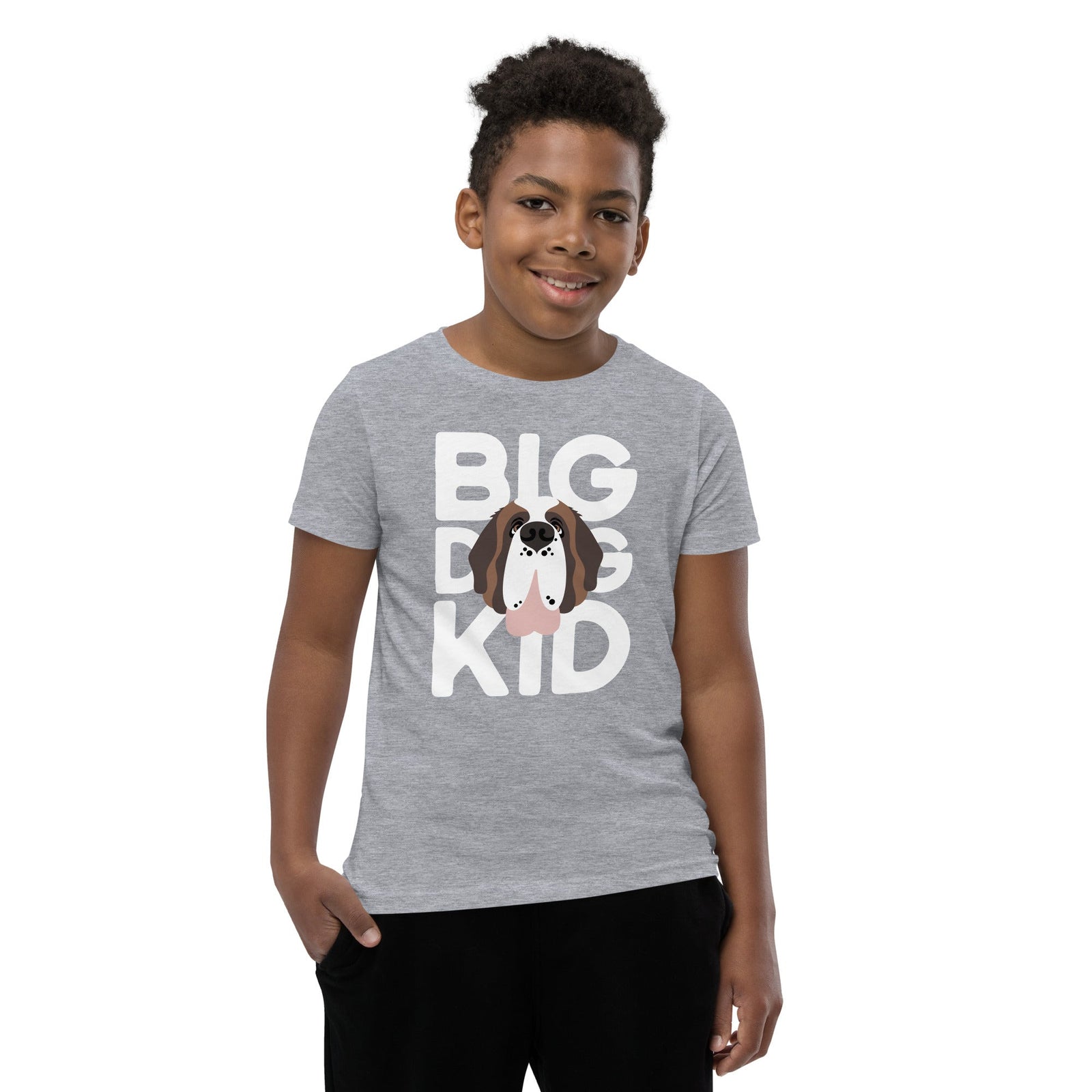 Big Dog Kid Youth Short Sleeve T-Shirt - Lucy + Norman