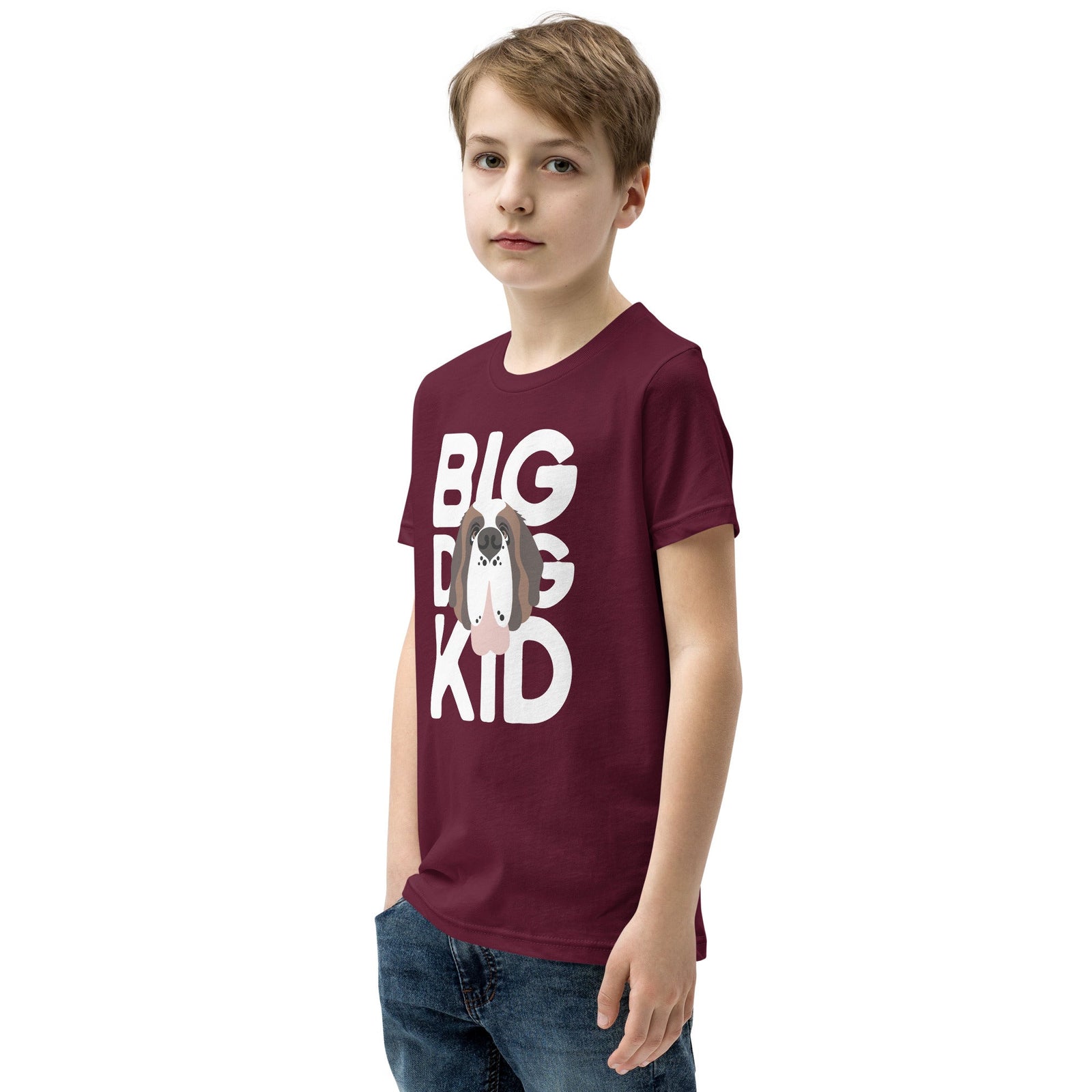 Big Dog Kid Youth Short Sleeve T-Shirt - Lucy + Norman