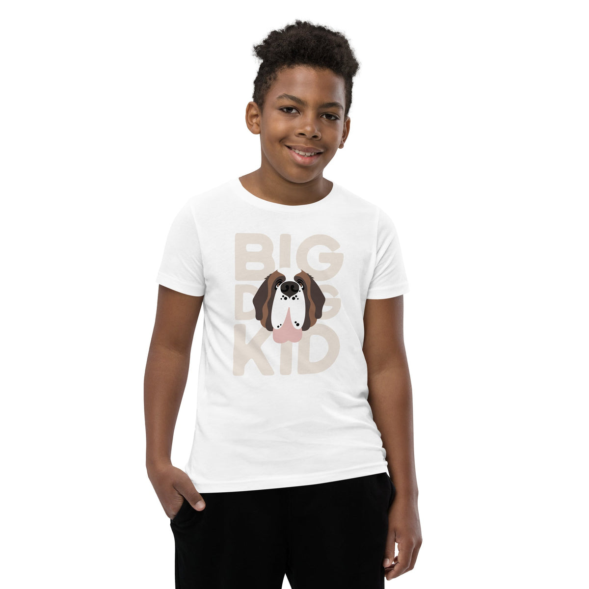 Big Dog Kid Youth Short Sleeve T-Shirt - Lucy + Norman