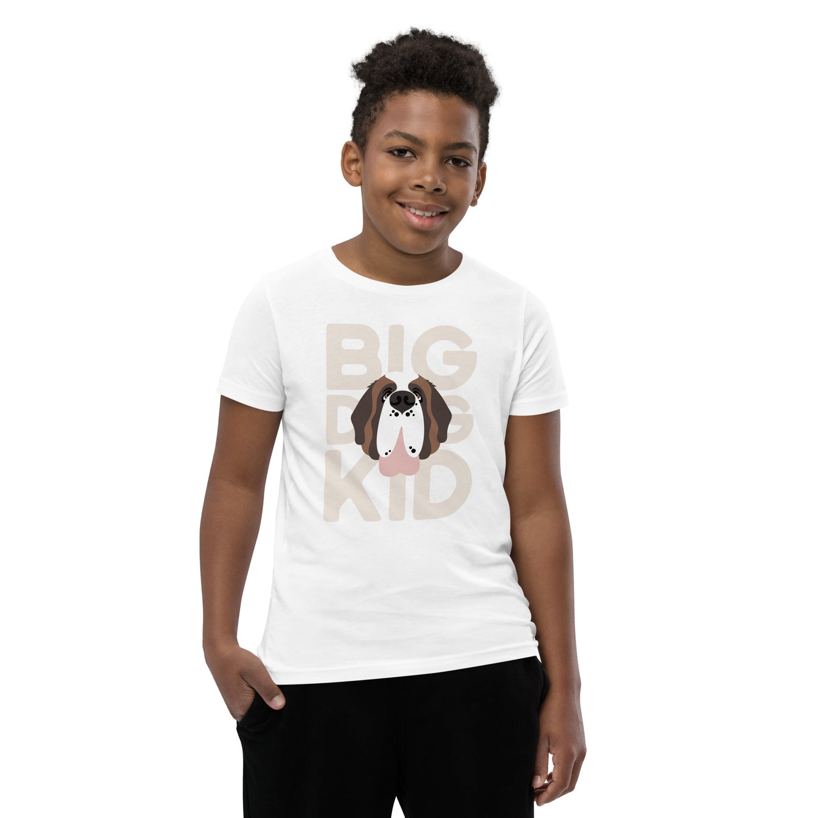 Big Dog Kid Youth Short Sleeve T-Shirt - Lucy + Norman