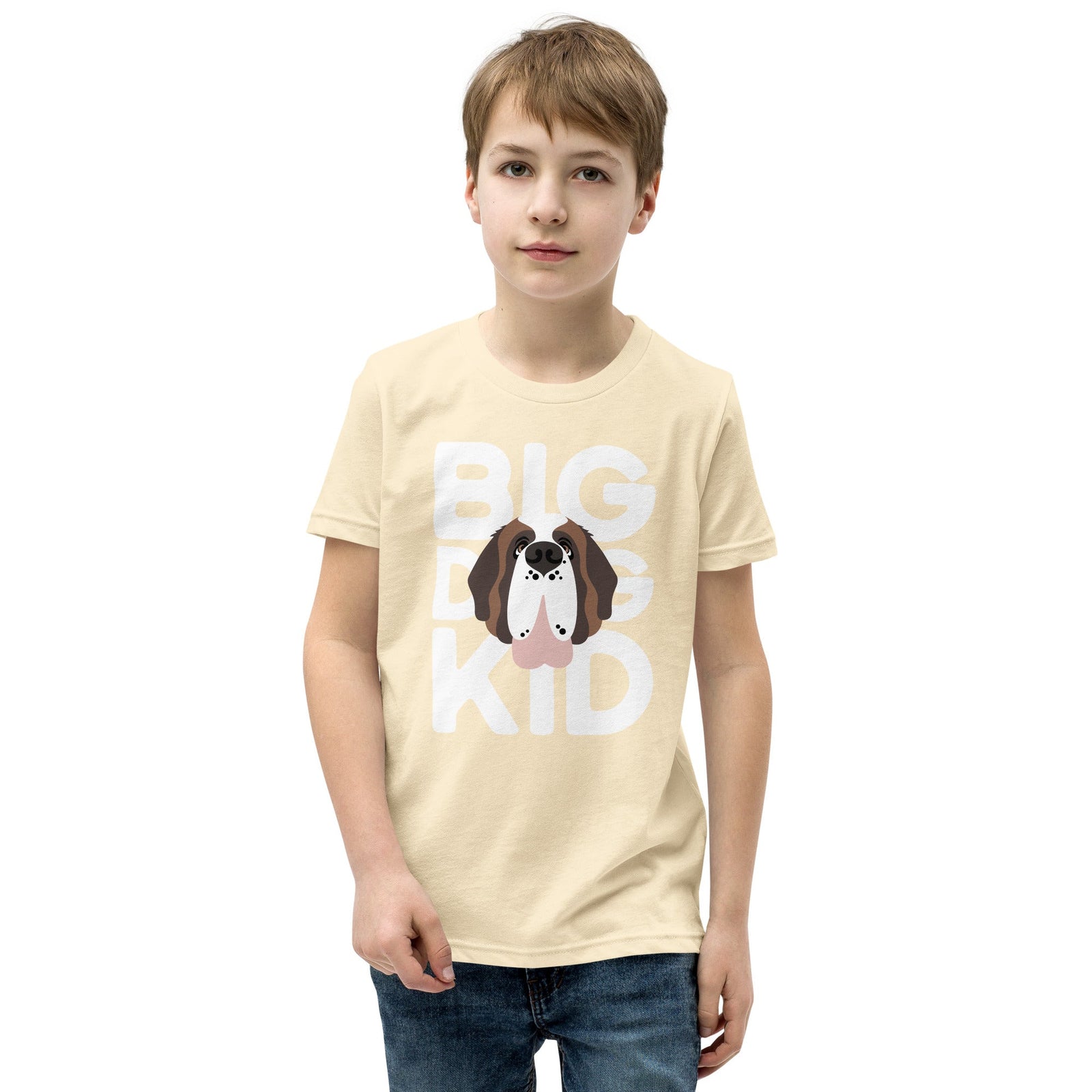 Big Dog Kid Youth Short Sleeve T-Shirt - Lucy + Norman