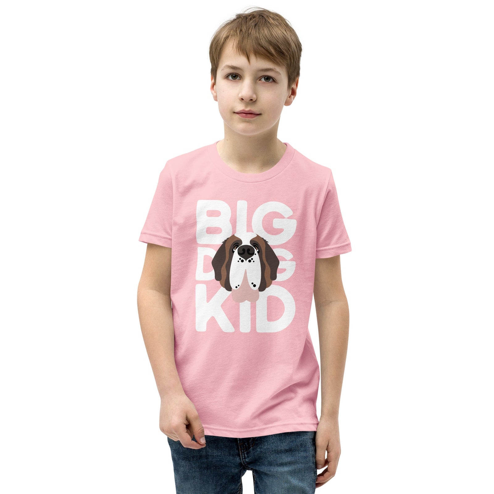 Big Dog Kid Youth Short Sleeve T-Shirt - Lucy + Norman