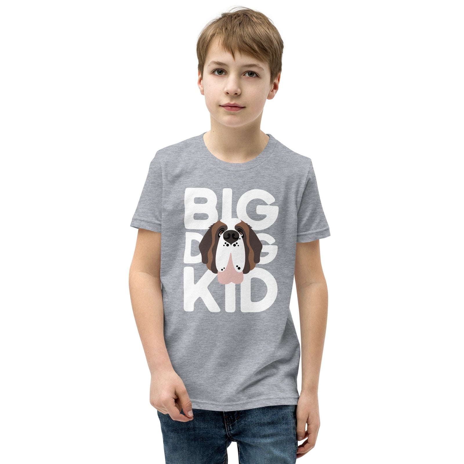 Big Dog Kid Youth Short Sleeve T-Shirt - Lucy + Norman