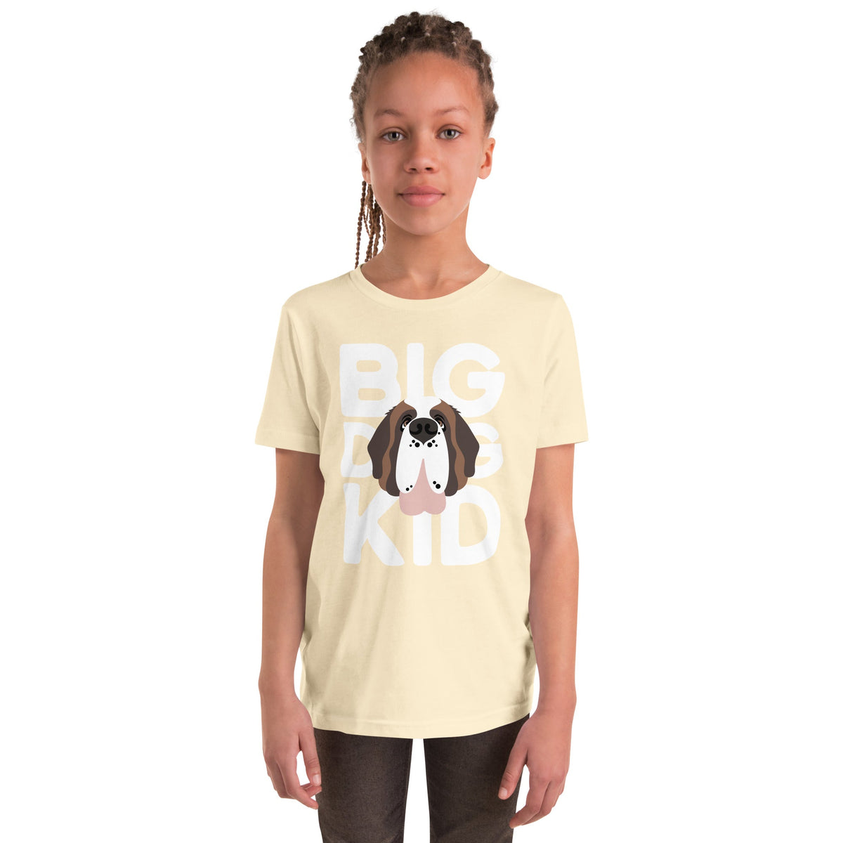 Big Dog Kid Youth Short Sleeve T-Shirt - Lucy + Norman