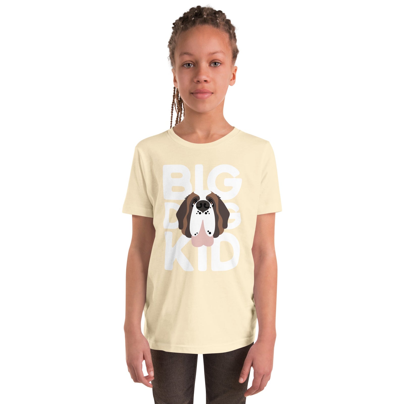 Big Dog Kid Youth Short Sleeve T-Shirt - Lucy + Norman