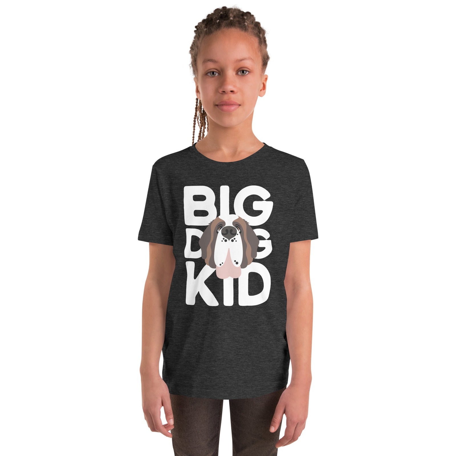 Big Dog Kid Youth Short Sleeve T-Shirt - Lucy + Norman