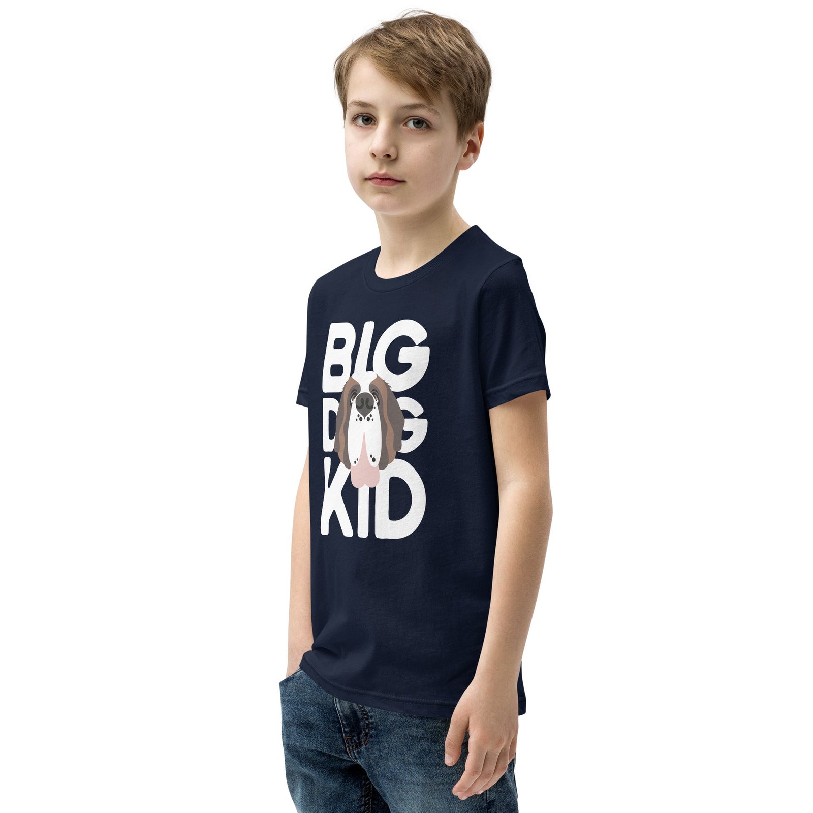 Big Dog Kid Youth Short Sleeve T-Shirt - Lucy + Norman