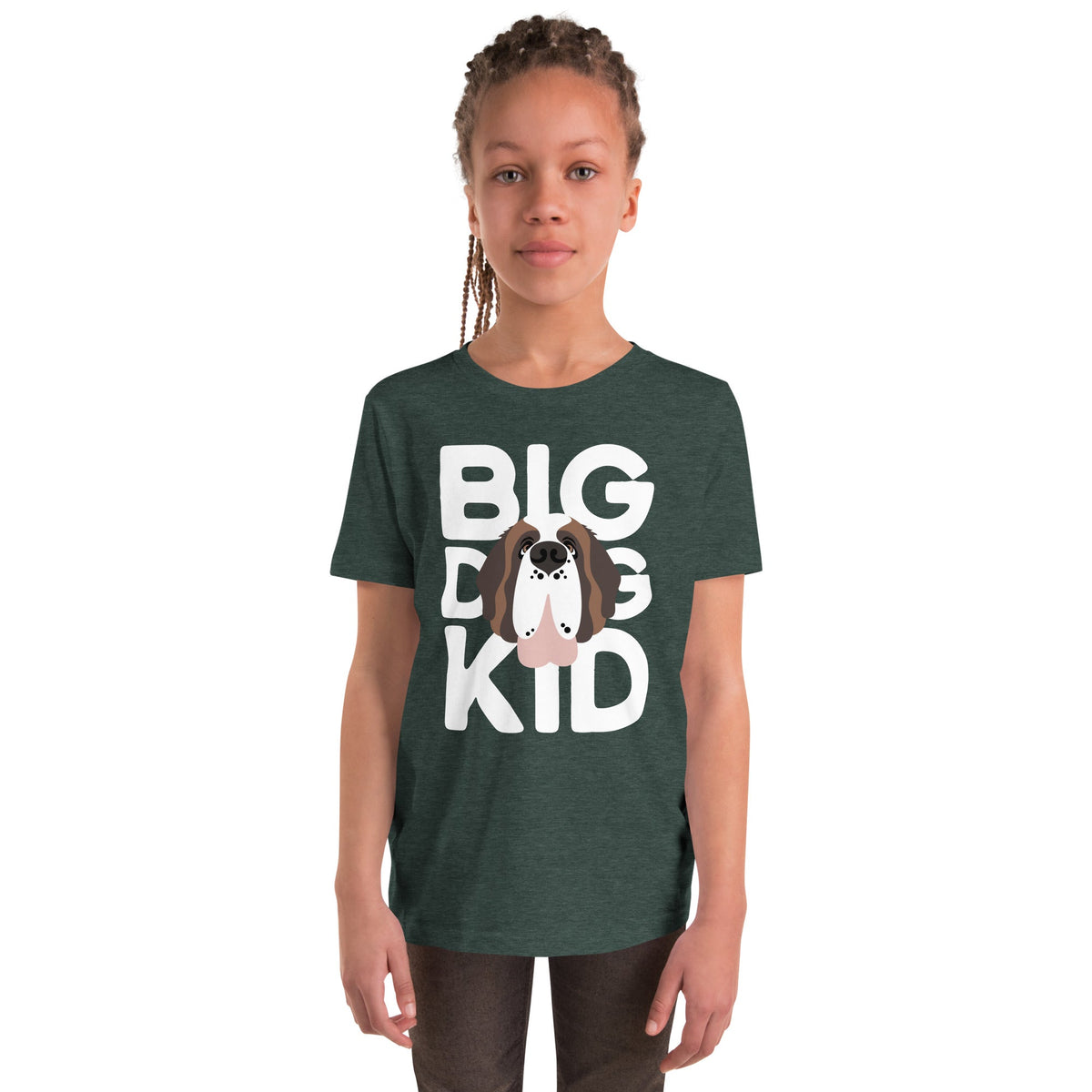 Big Dog Kid Youth Short Sleeve T-Shirt - Lucy + Norman