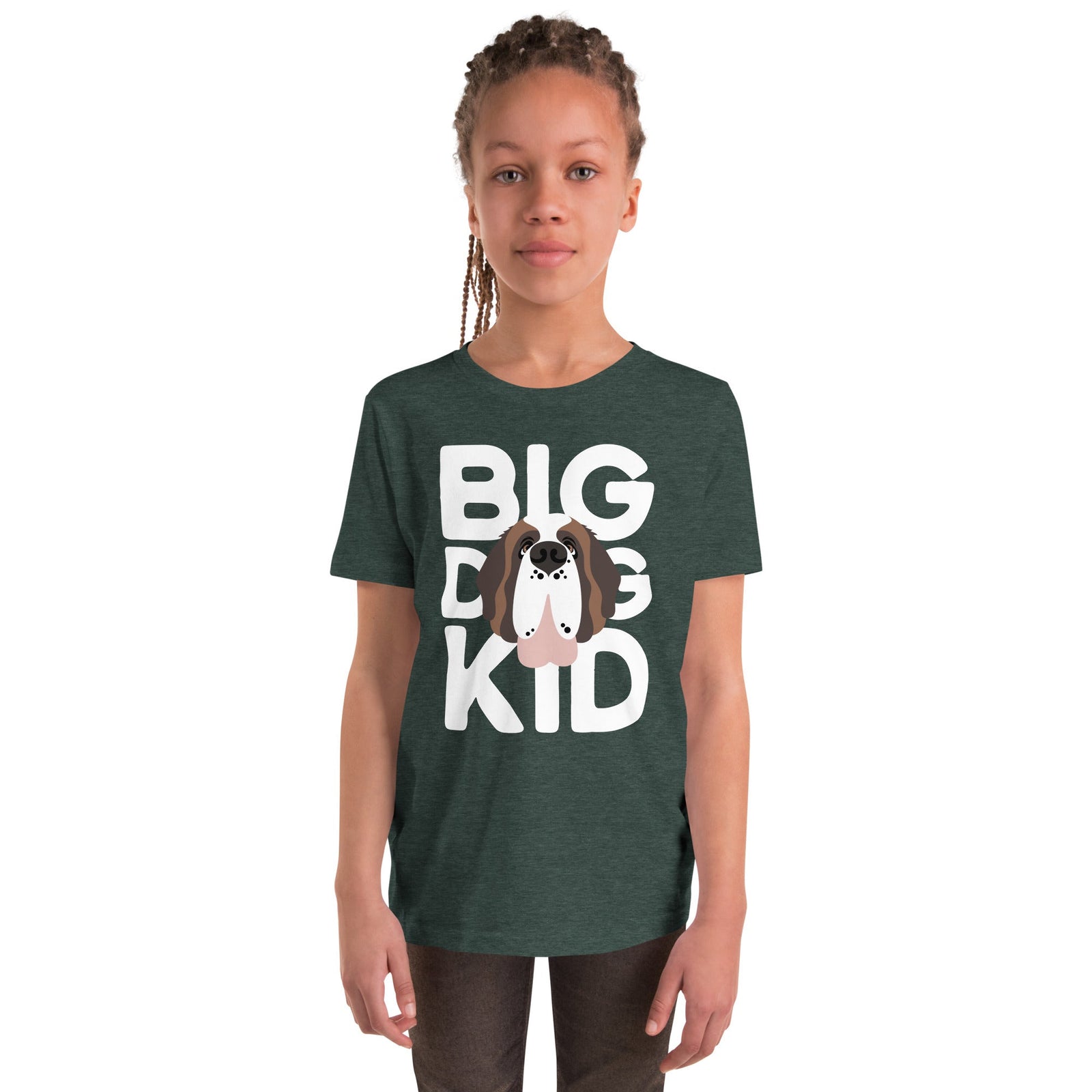 Big Dog Kid Youth Short Sleeve T-Shirt - Lucy + Norman