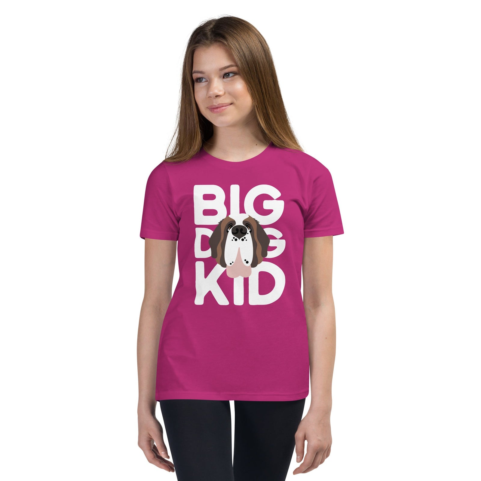 Big Dog Kid Youth Short Sleeve T-Shirt - Lucy + Norman