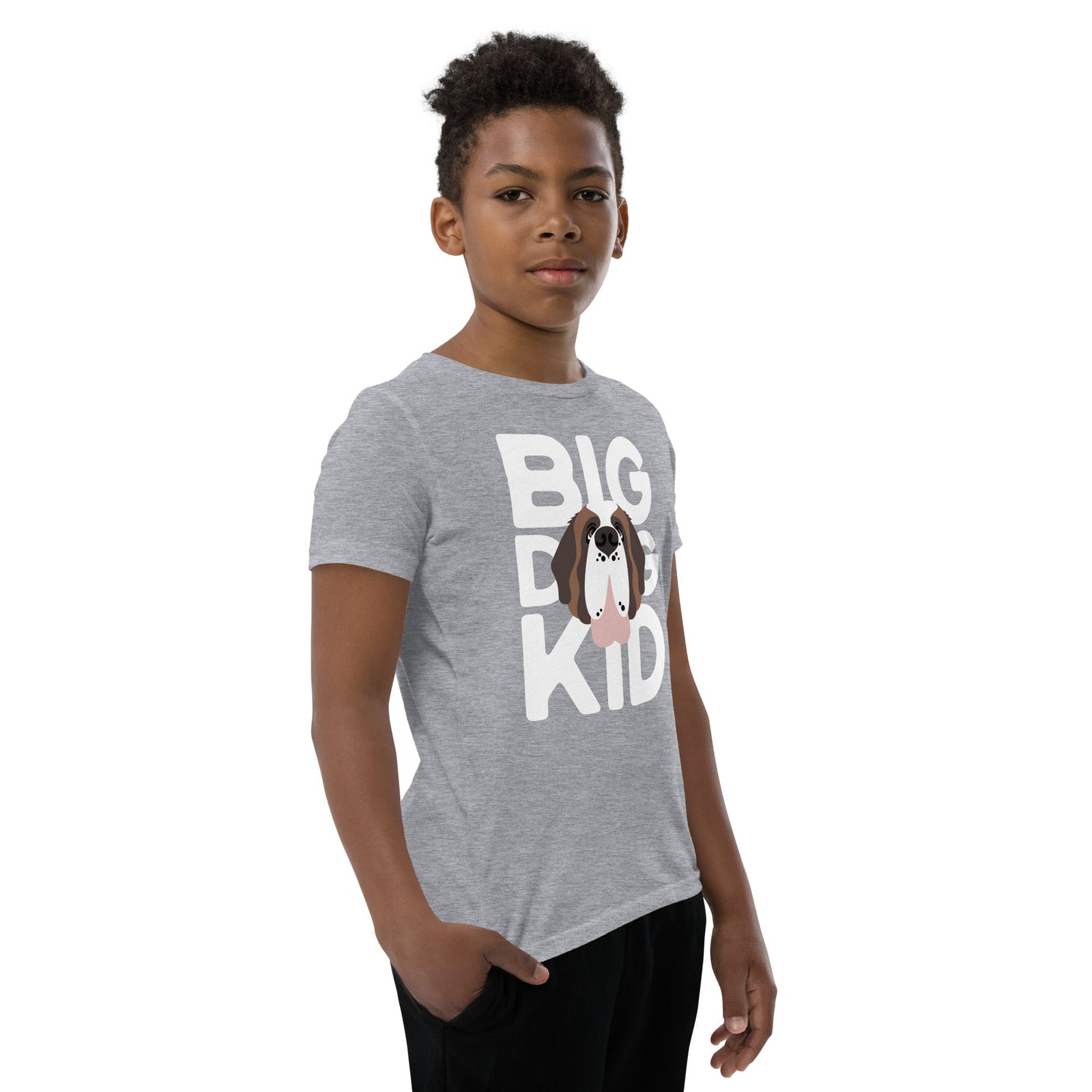 Big Dog Kid Youth Short Sleeve T-Shirt - Lucy + Norman