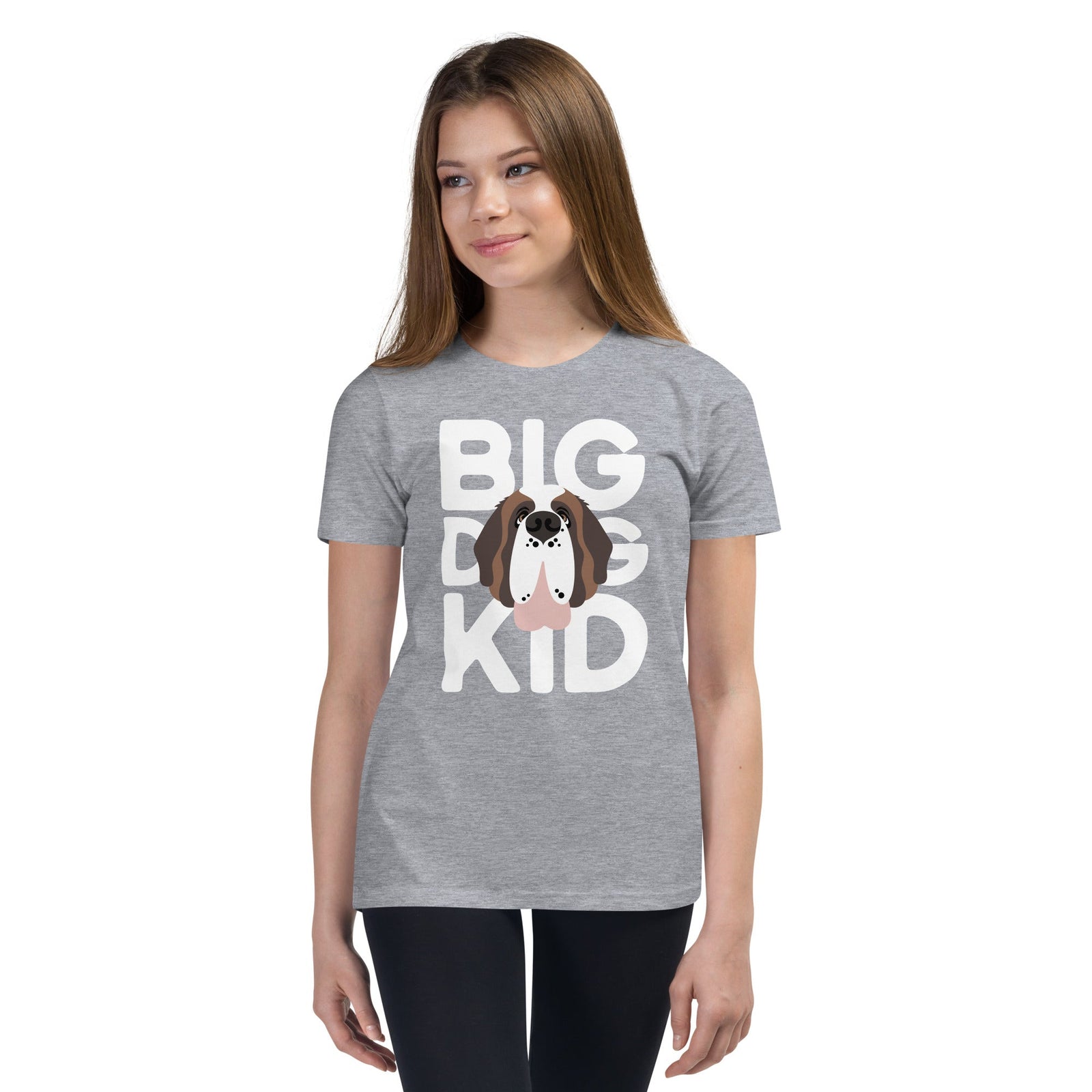Big Dog Kid Youth Short Sleeve T-Shirt - Lucy + Norman