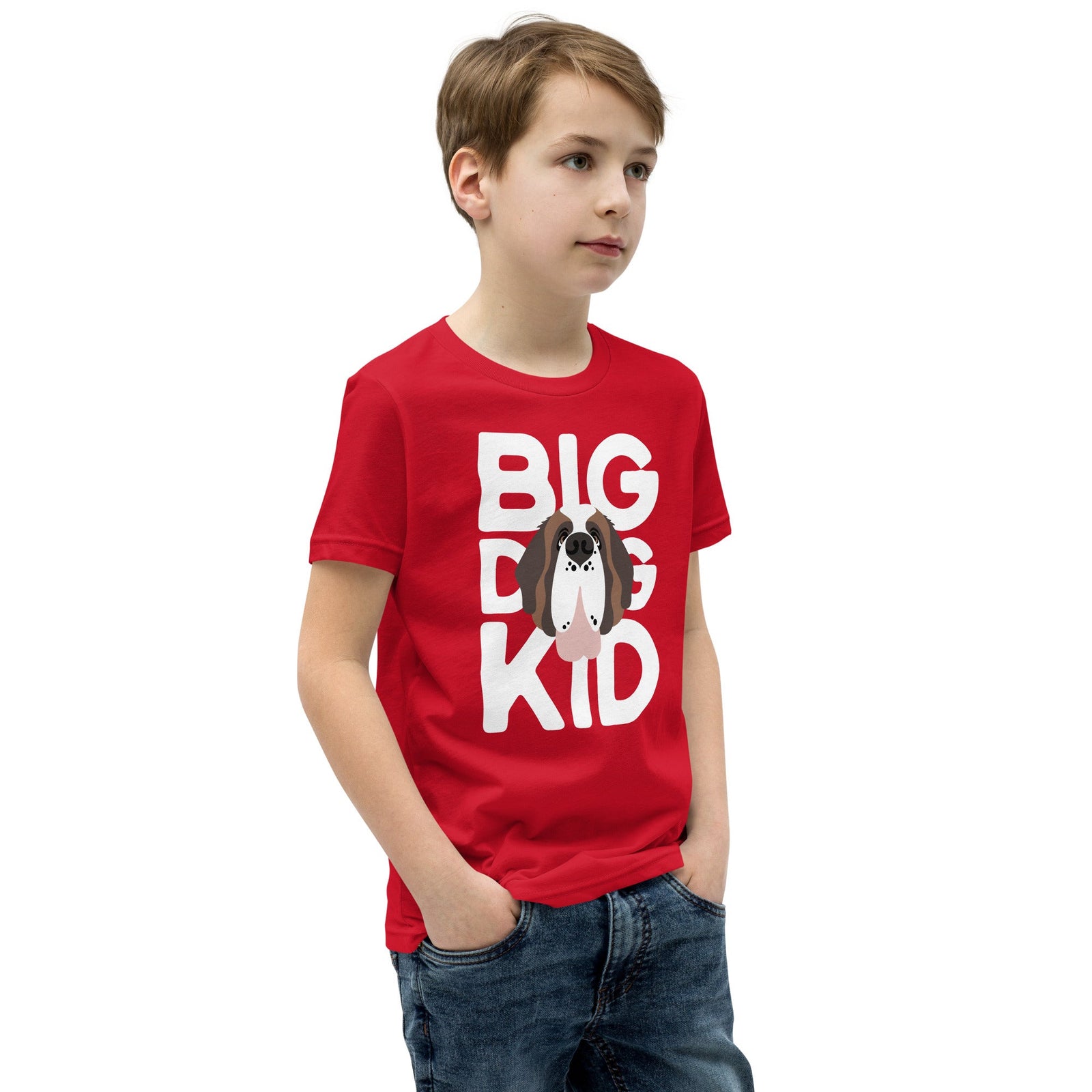 Big Dog Kid Youth Short Sleeve T-Shirt - Lucy + Norman